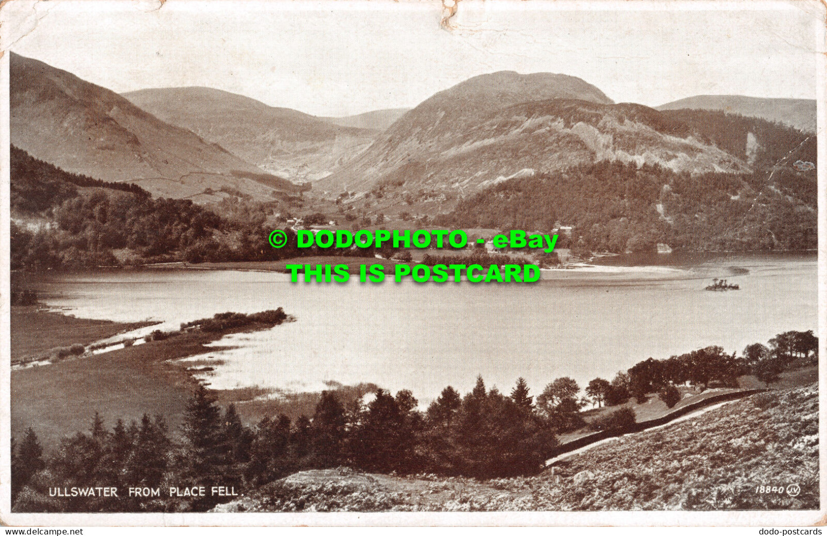 R507776 Ullswater From Place Fell. Valentine. Photo Brown - Mondo