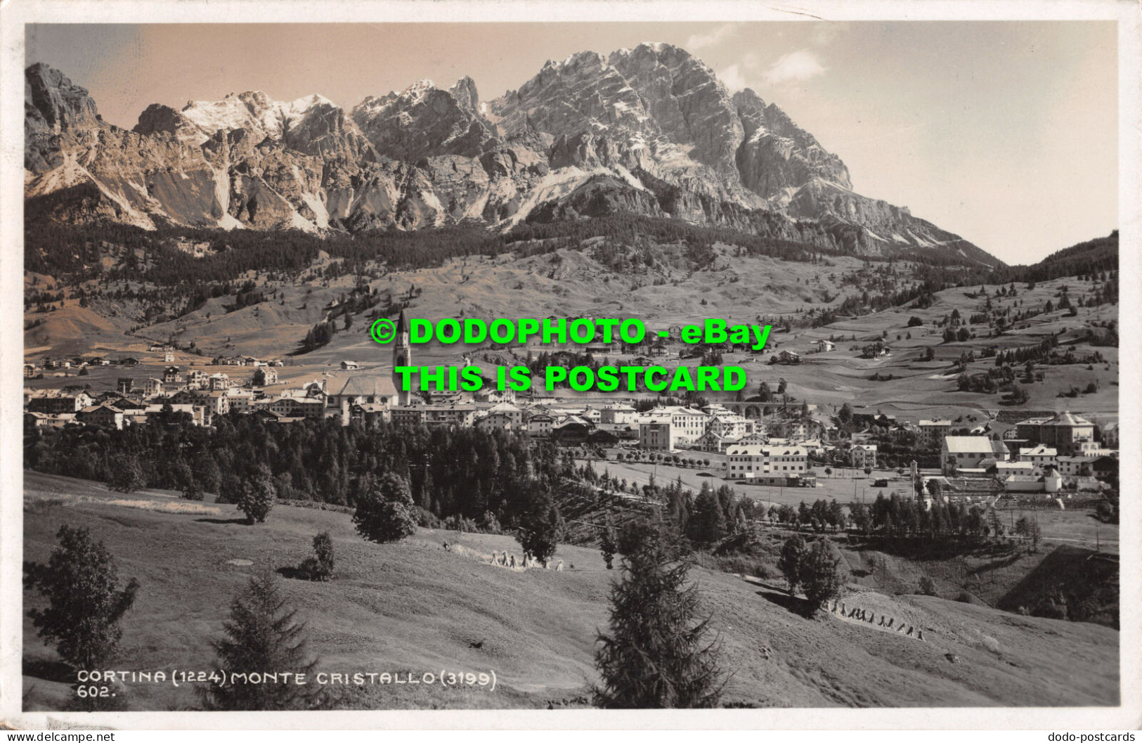 R507163 Corina. Monte Cristallo. G. Ghedina. Cortina D Ampezzo. 1927 - Mondo