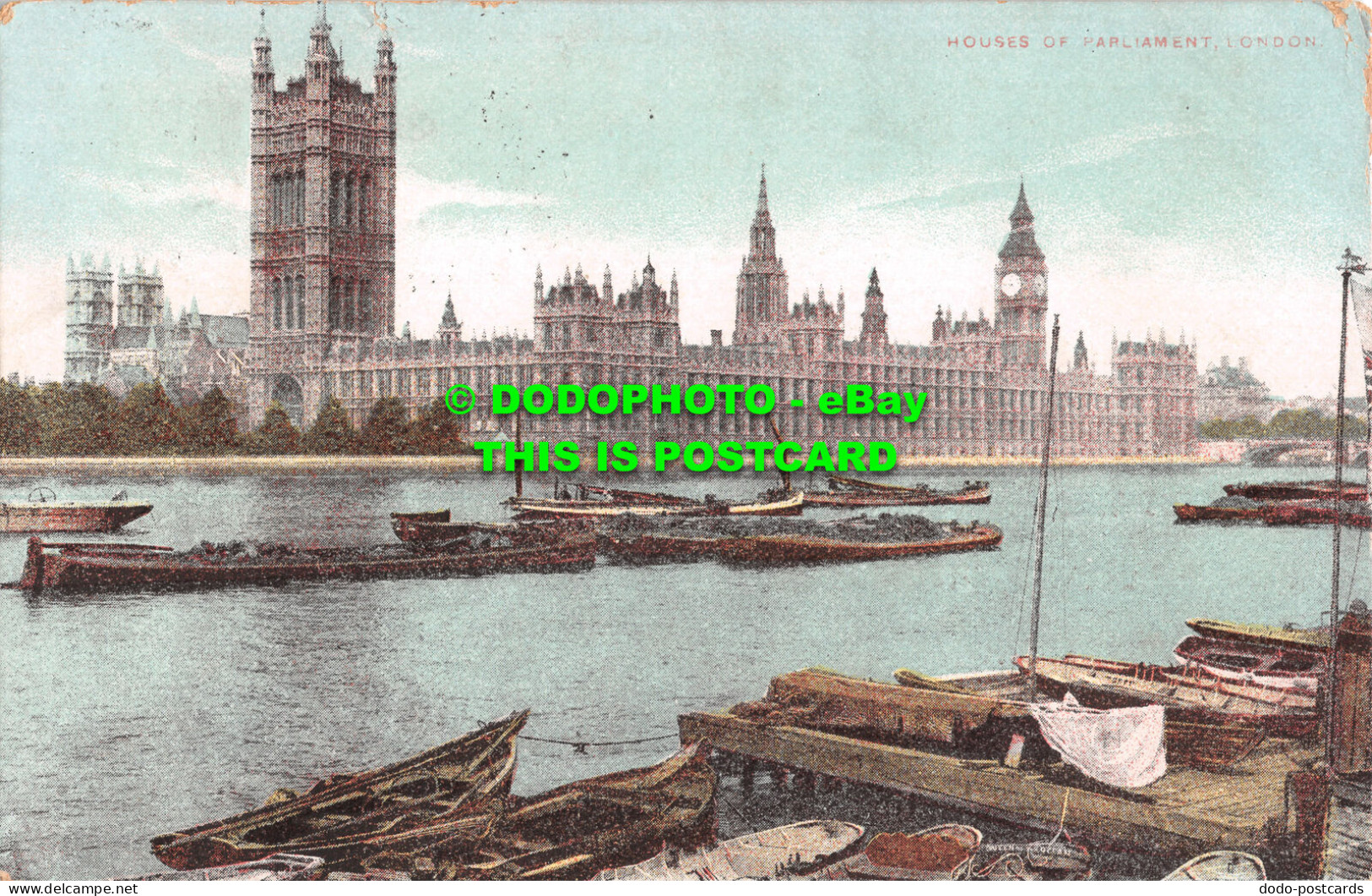 R507781 London. Houses Of Parliament. Postcard. 1905 - Altri & Non Classificati