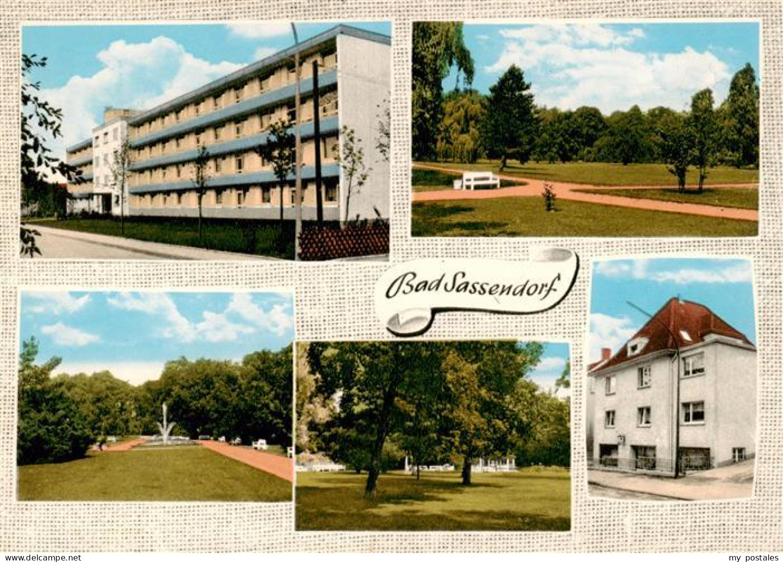 73884599 Bad Sassendorf Kurhaus Park Teilansichten Bad Sassendorf - Bad Sassendorf