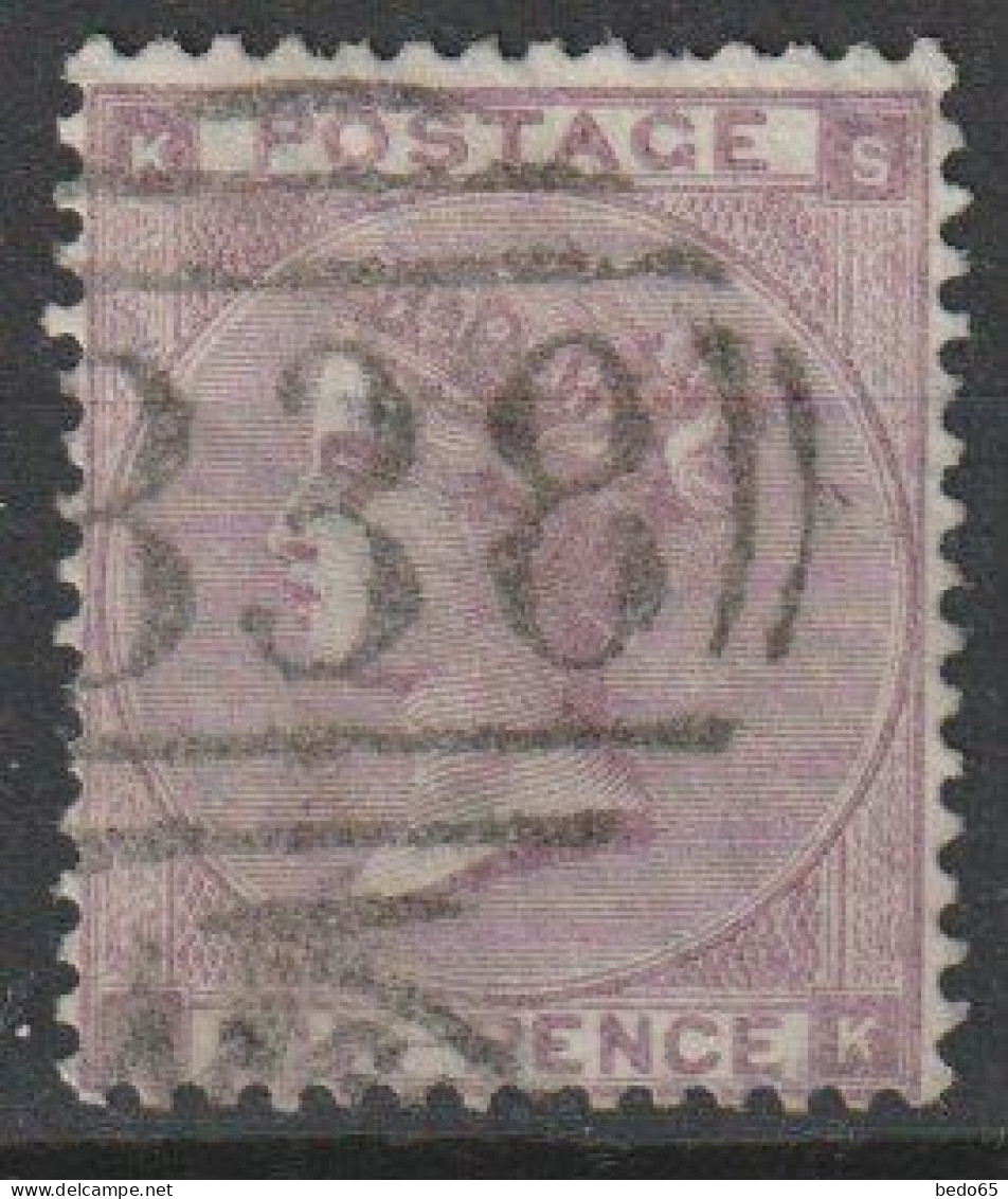 GRANDE-BRETAGNE N° 22 FILIGRANE ( D )  OBL TB - Used Stamps