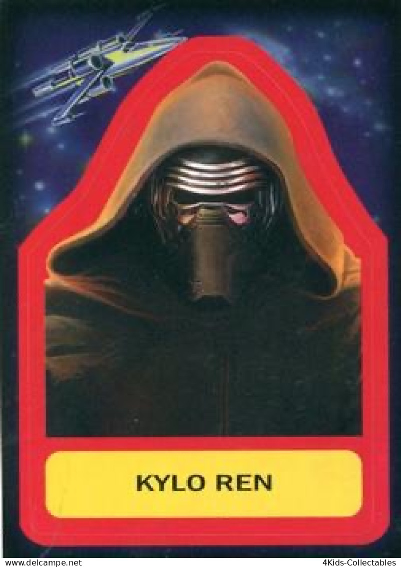 2015 Topps STAR WARS Journey To The Force Awakens "Character Stickers" S-11 Kylo Ren - Star Wars