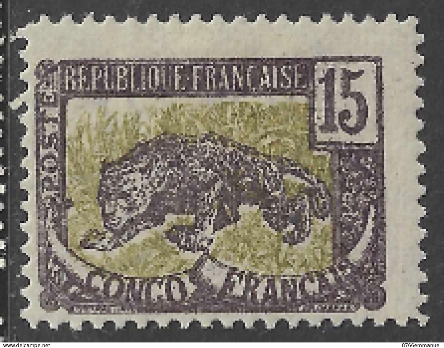 CONGO N°32 N* Variété "corne Tronquée" - Nuevos