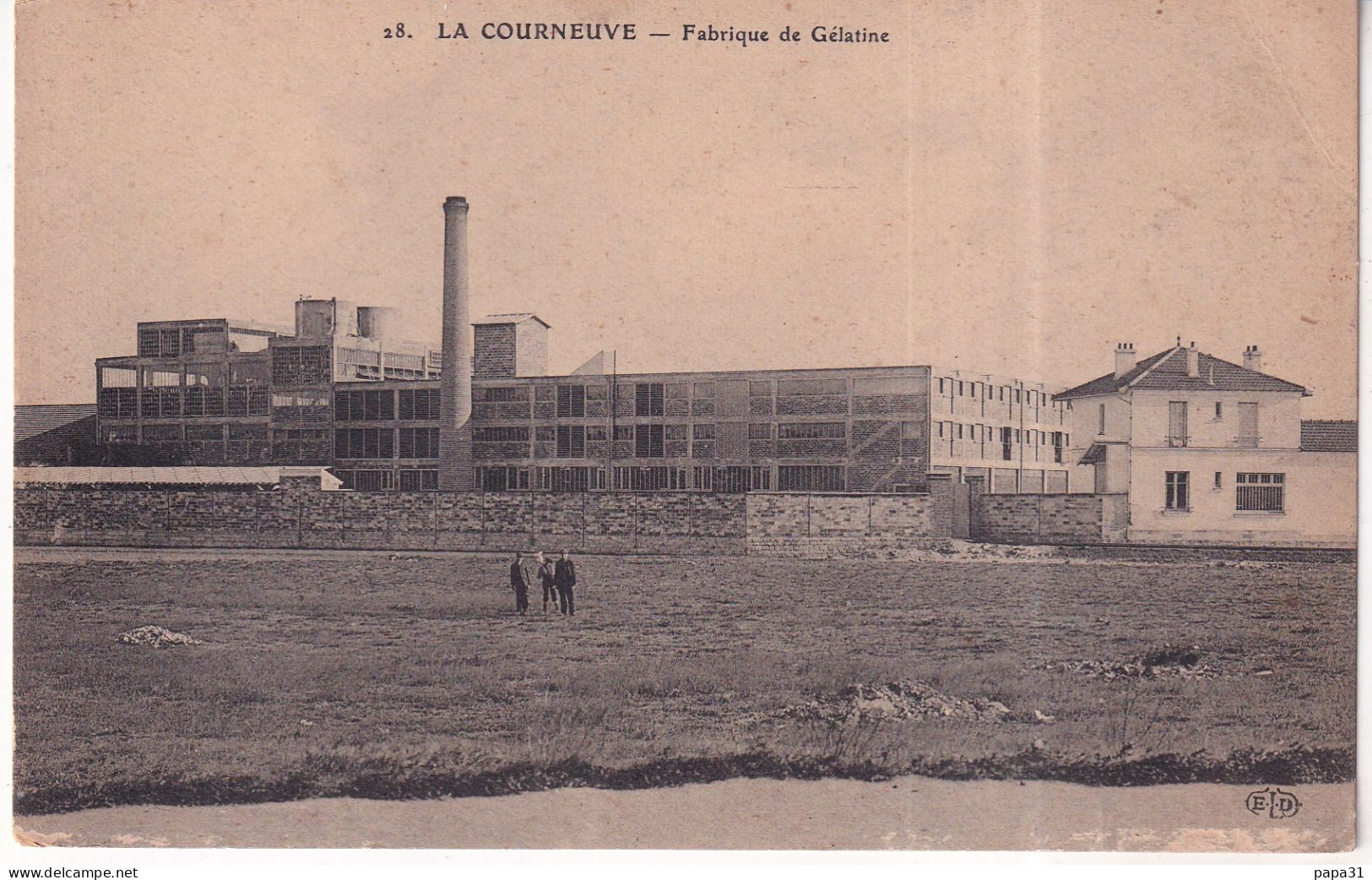 LA COURNEUVE - Fabrique De Gélatine - La Courneuve