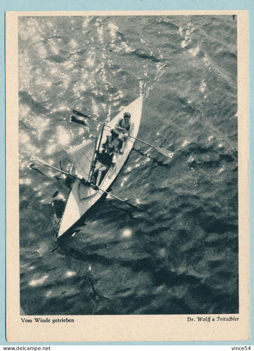 Vom Winde Getrieben - Poussé Par Le Vent - Deutsches Wandern 1954 - Randonnée Allemande 1954 - Rowing