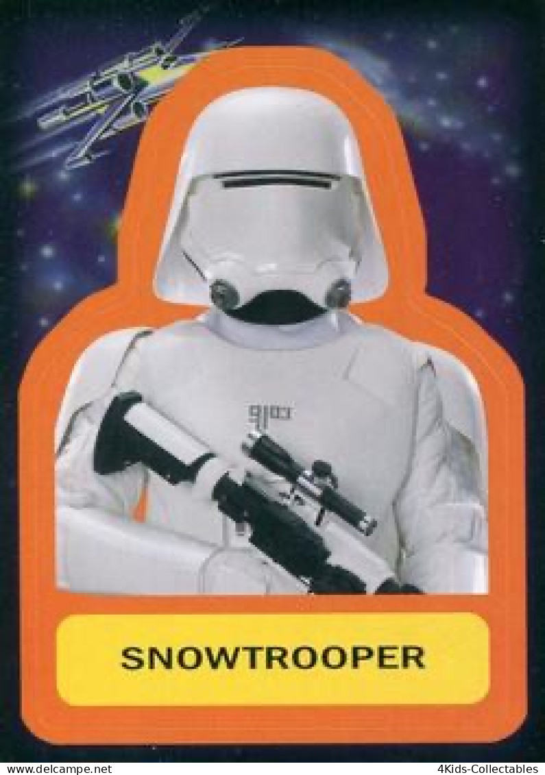 2015 Topps STAR WARS Journey To The Force Awakens "Character Stickers" S-13 Snowtrooper - Star Wars