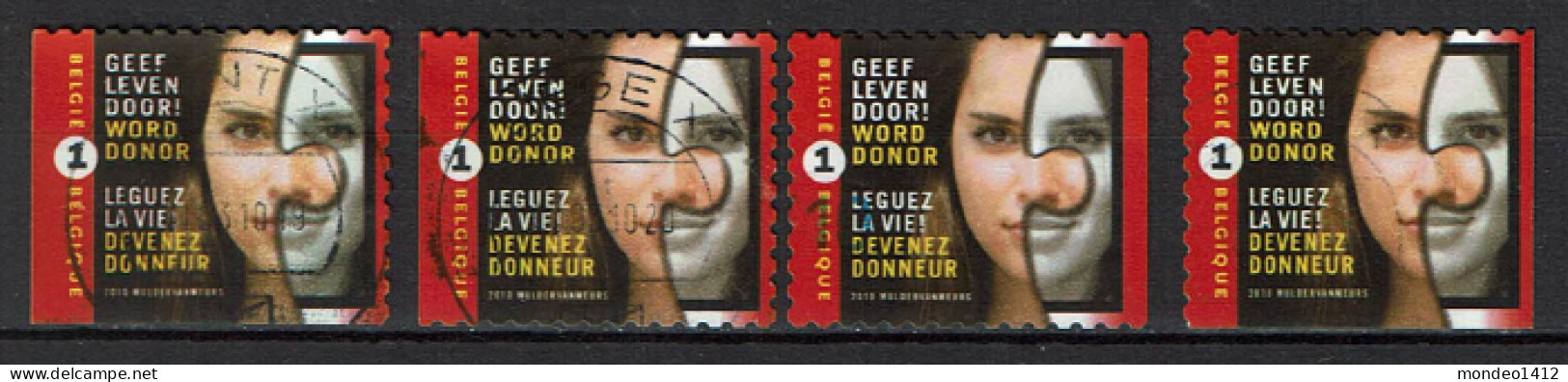 België OBP 3991 - Uit Boekje B110 - Orgaandonatie, Don D'organe - Used Stamps