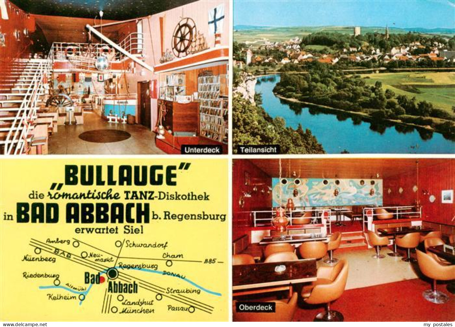 73884525 Bad Abbach Tanz Diskothek Bullauge Unterdeck Oberdeck Panorama Bad Abba - Bad Abbach