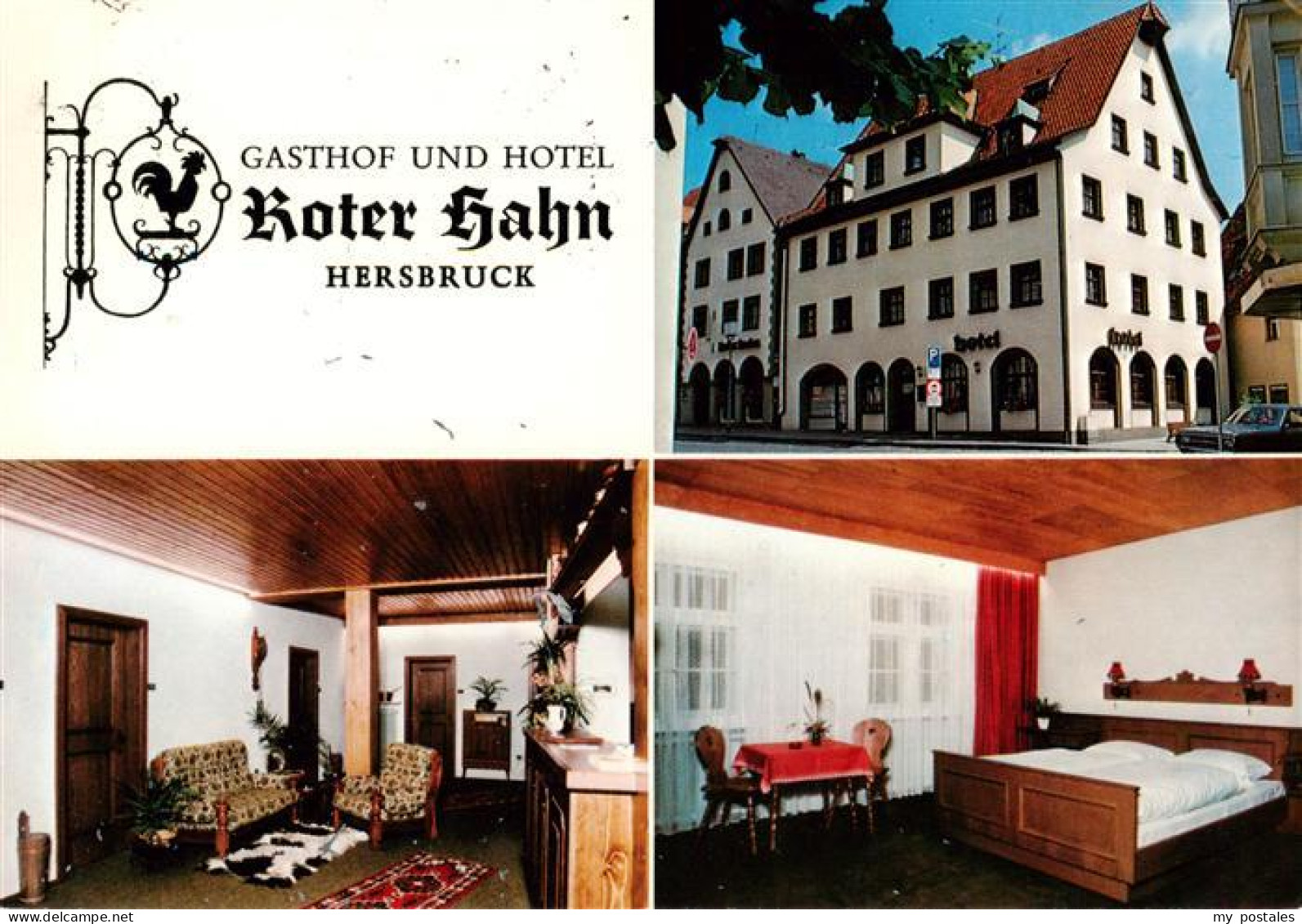 73884521 Hersbruck Gasthof Hotel Roter Hahn Rezeption Zimmer Hersbruck - Hersbruck
