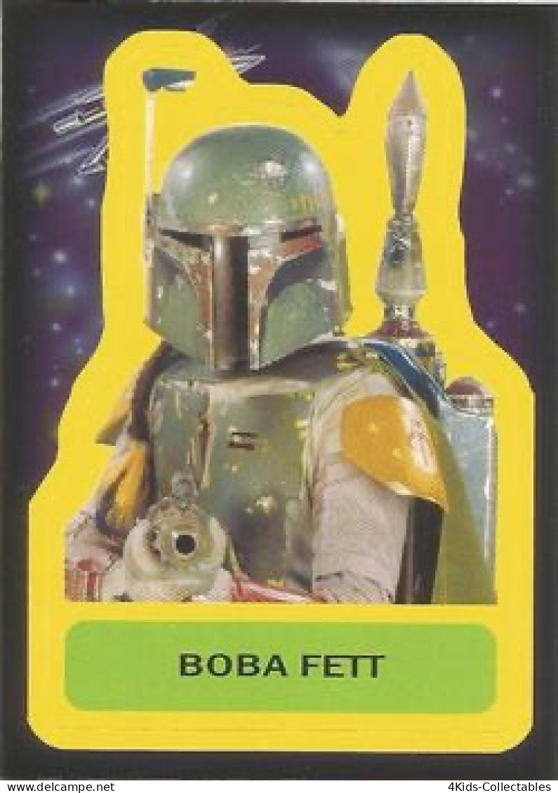 2015 Topps STAR WARS Journey To The Force Awakens "Character Stickers" S-15 Boba Fett - Star Wars