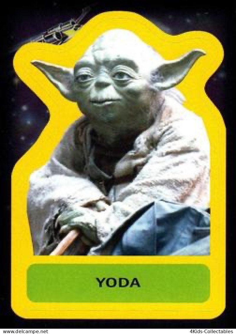 2015 Topps STAR WARS Journey To The Force Awakens "Character Stickers" S-18 Yoda - Star Wars