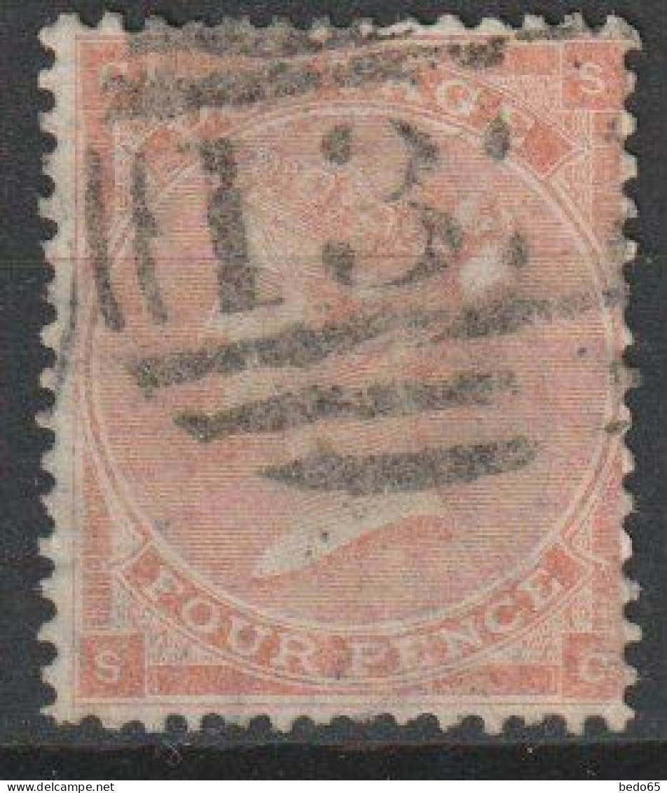 G-BRETAGNE N° 32 FILIGRANE ( C )  OBL TB - Used Stamps