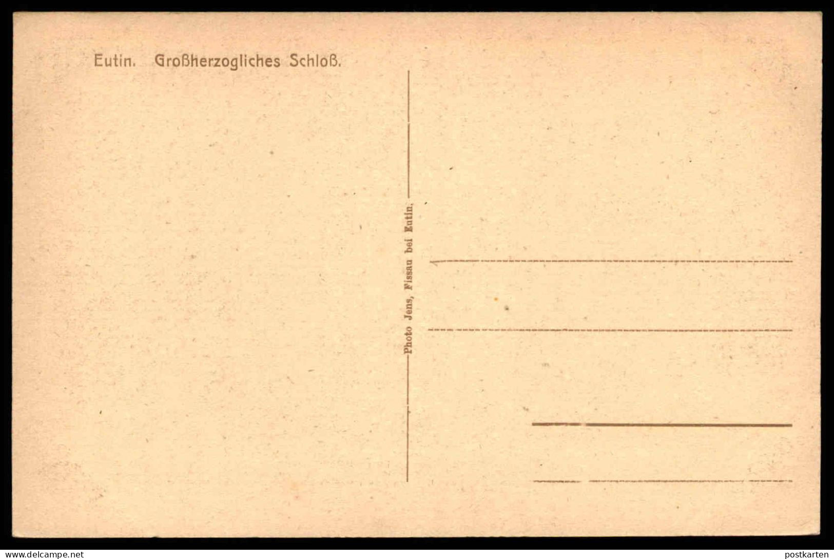 ALTE POSTKARTE EUTIN GROSSHERZOGLICHES SCHLOSS RITTERSAAL SAAL PORTRÄT KRONLEUCHTER Ansichtskarte AK Cpa Postcard - Eutin