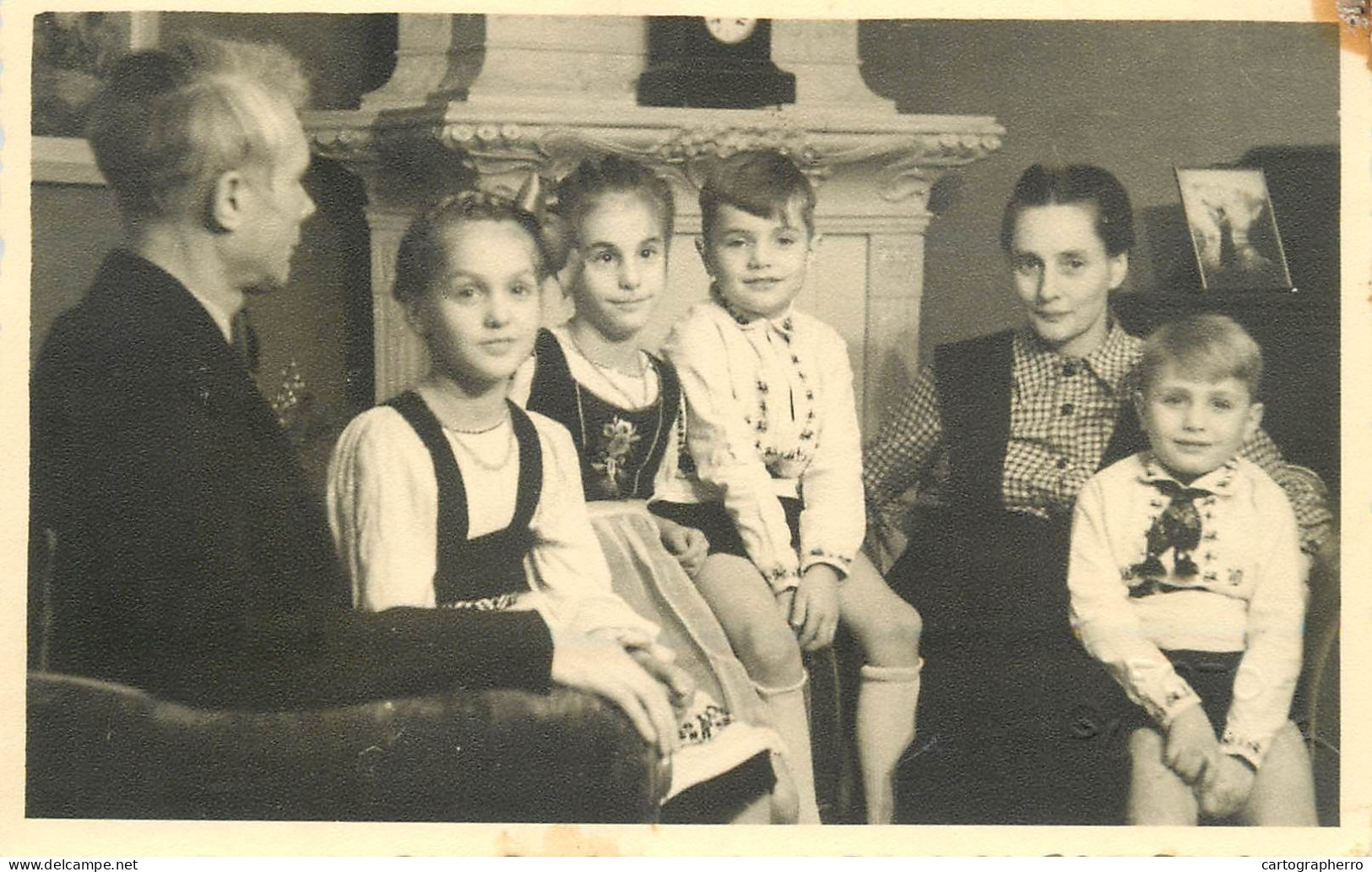 Annonymous Persons Souvenir Photo Social History Portraits & Scenes Traditional Costumes Children - Photographie