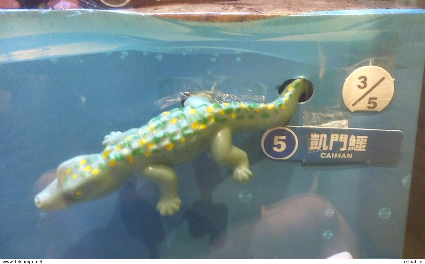 RARE Asia Exclusive Playmobil McDonald's 2024 Wiltopia Animal Toy CAIMAN Happy Meal Toy Alligator Crocodile - Playmobil