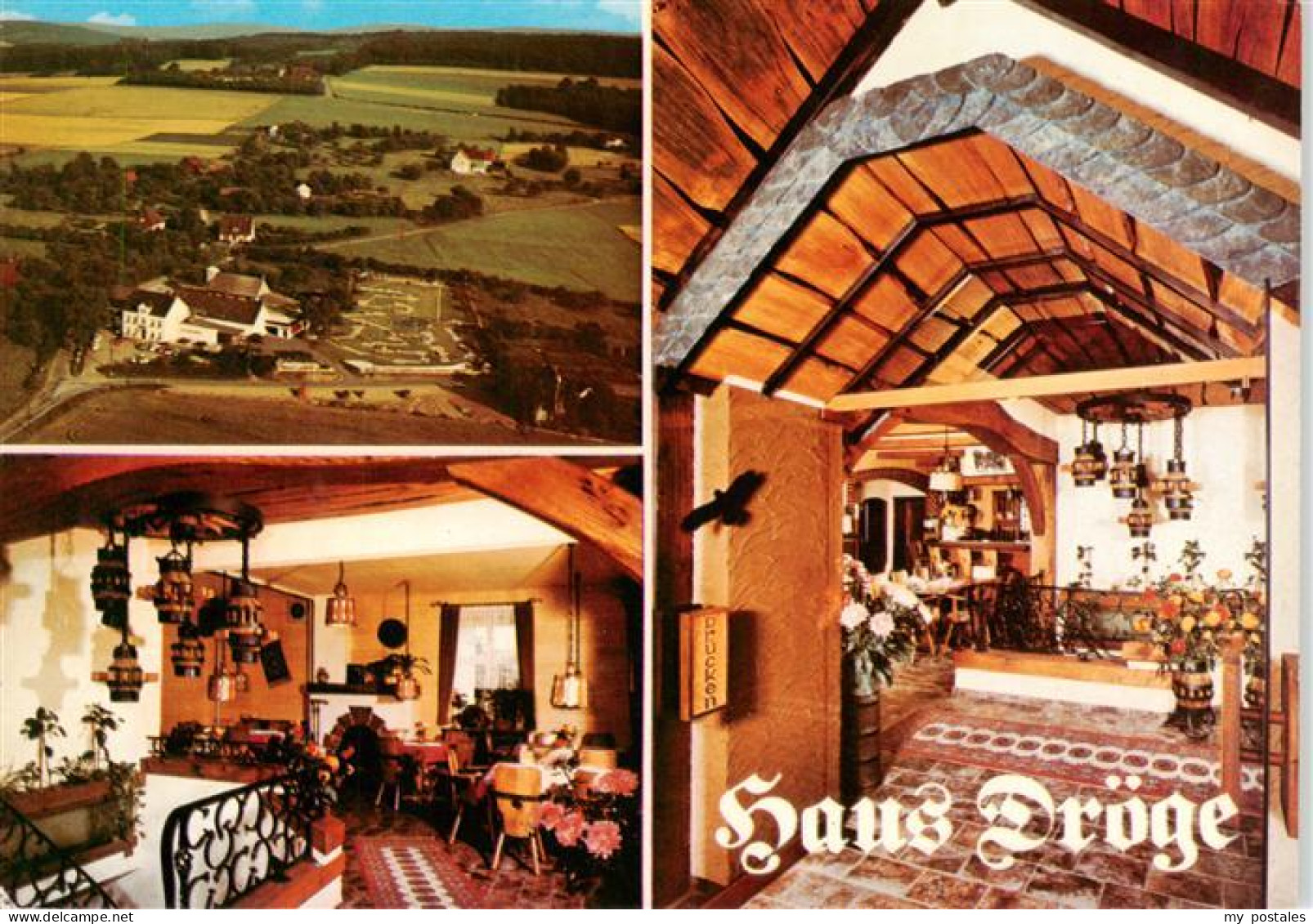 73884395 Iserlohn Gasthof Haus Droege Restaurant Luftaufnahme Iserlohn - Iserlohn