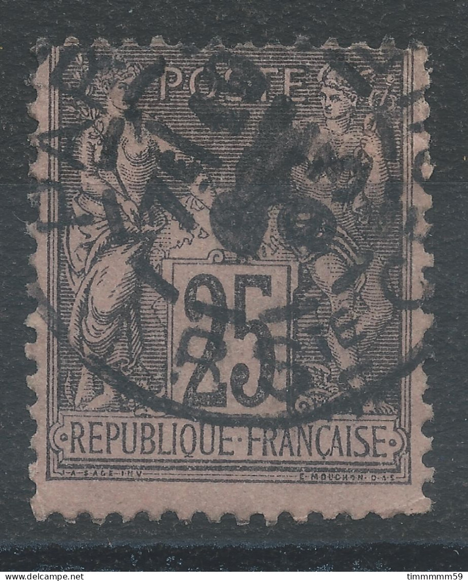 Lot N°82811   N°97, Oblitéré Cachet à Date De PARIS 48 "R.Ste CECILE" - 1876-1898 Sage (Type II)