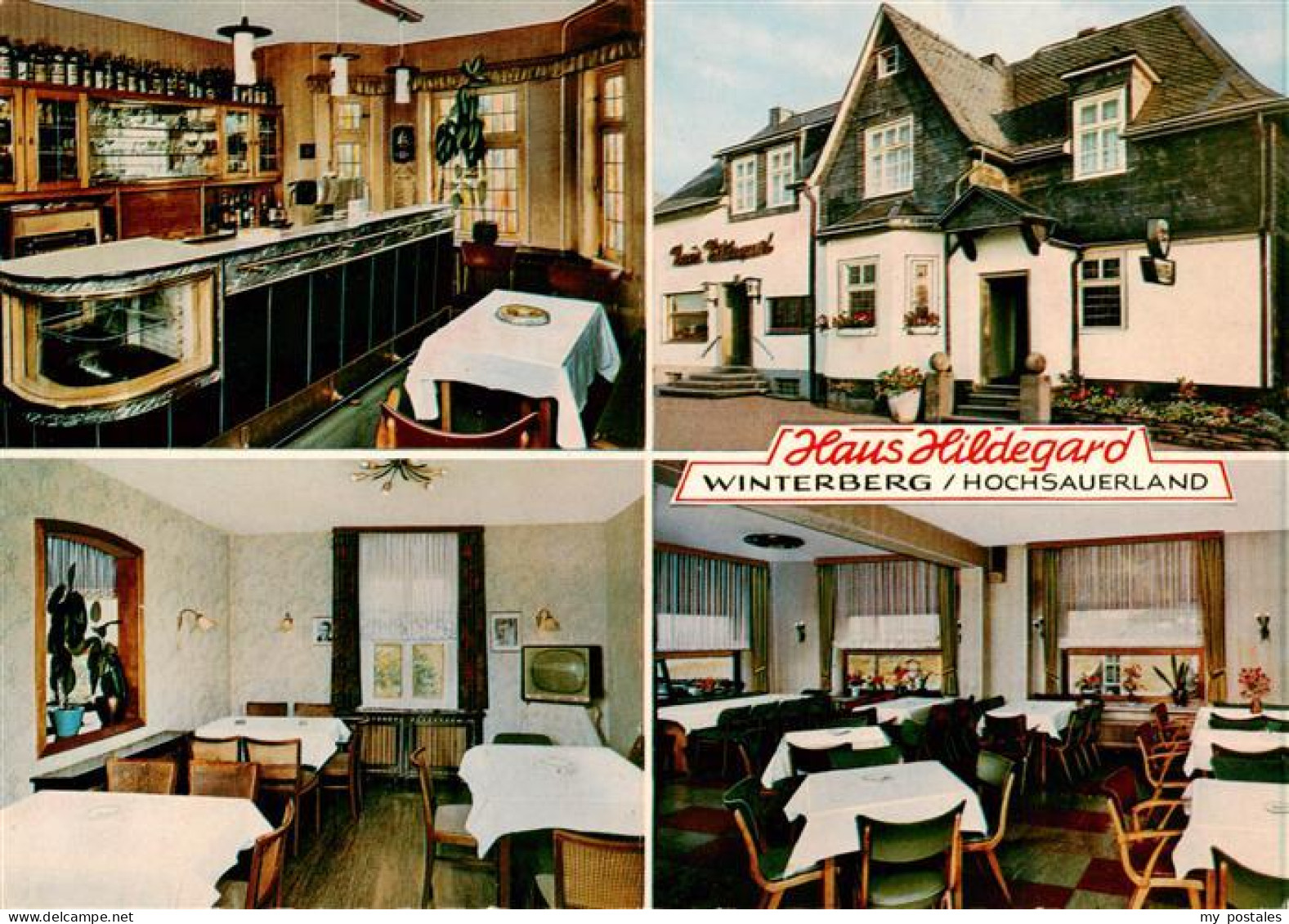 73884363 Winterberg Hochsauerland Hotel Restaurant Haus Hildegard Theke Gastraeu - Winterberg