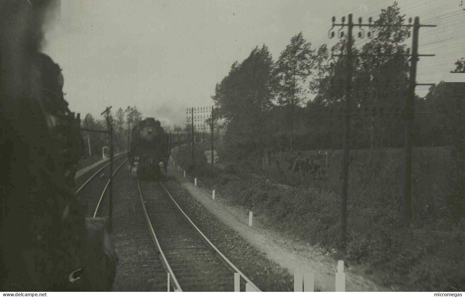 Reproduction - Croisement De Trains - Ternes