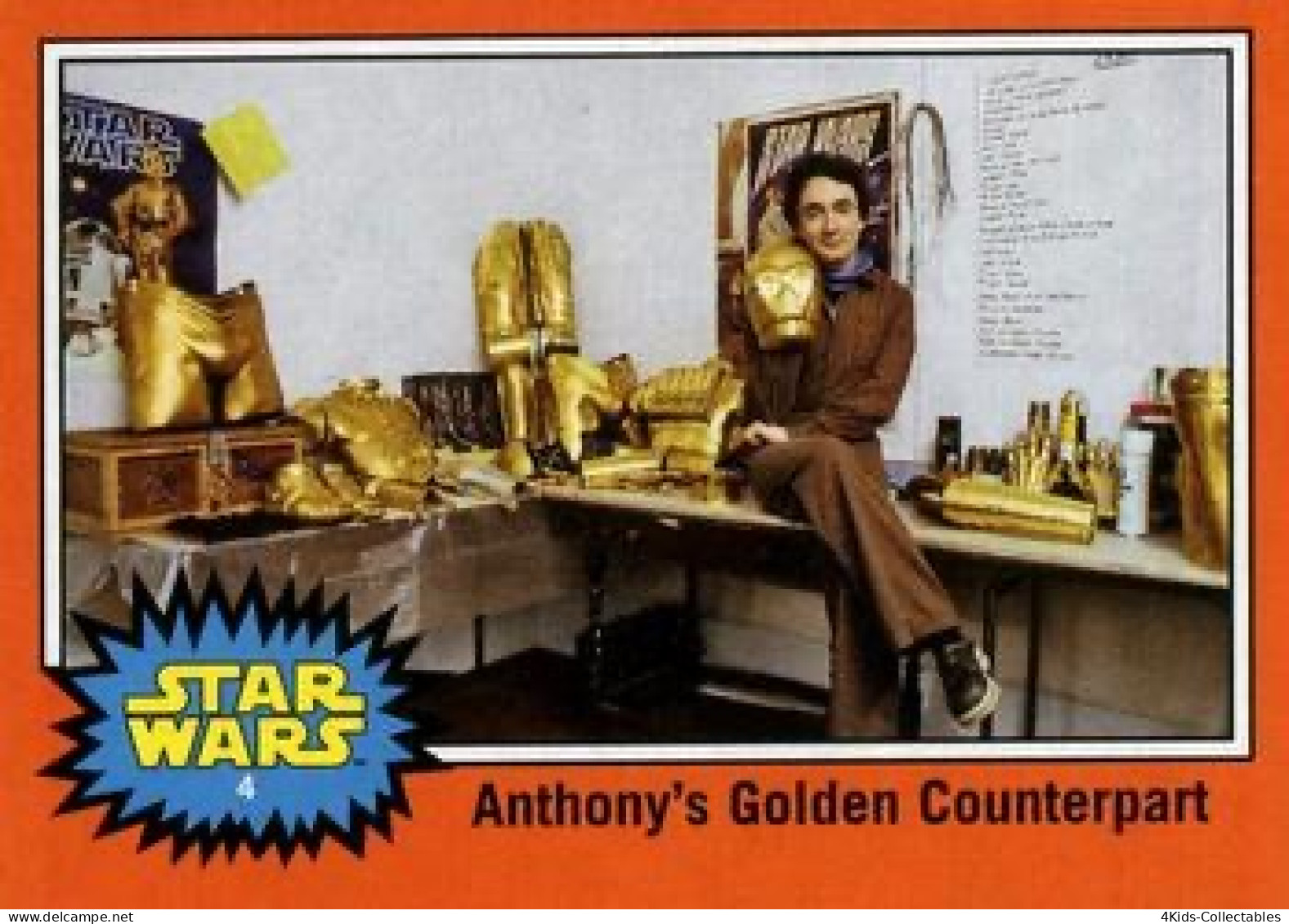 2015 Topps STAR WARS Journey To The Force Awakens "Behind The Scenes" 4 Anthony's Golden Counterpart - Star Wars