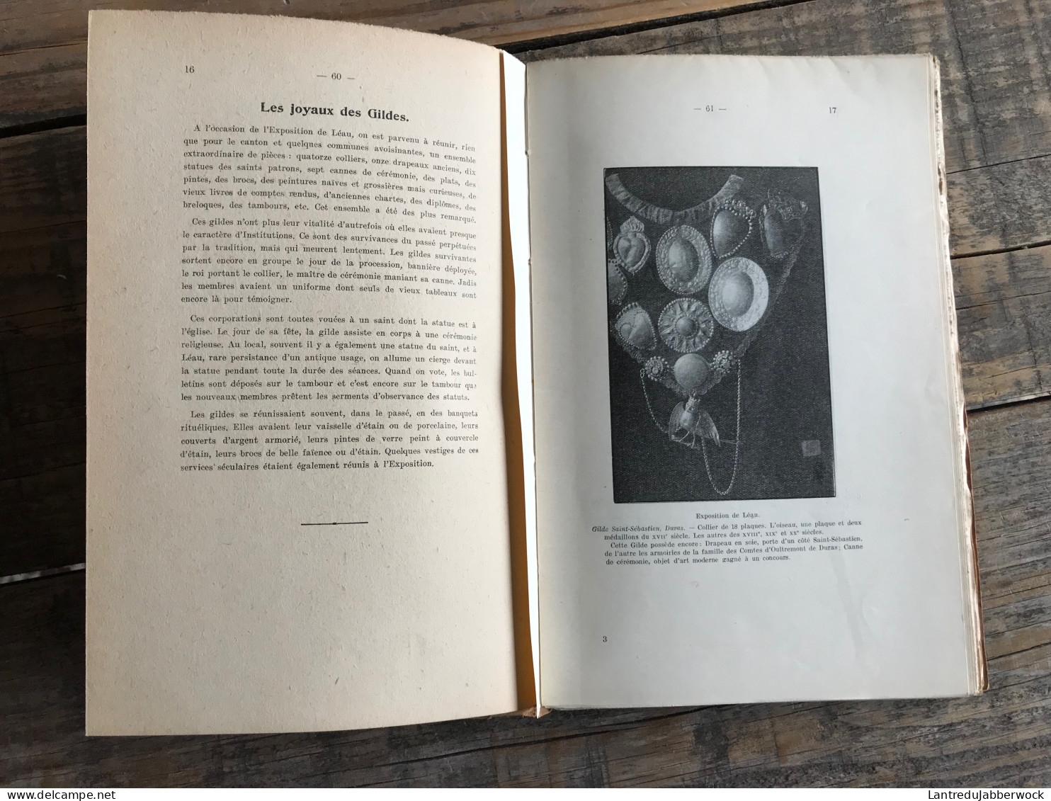 LEAU Et Son Exposition D'art D'archéologie Et De Folklore Numéro Spécial Du Brabançon Régionalisme Zoutleeuw Zout-Leeuw - Belgio