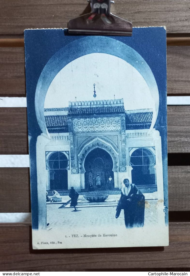 *A13*- Cp35 - FEZ : Mosquée De Karouine - Fez