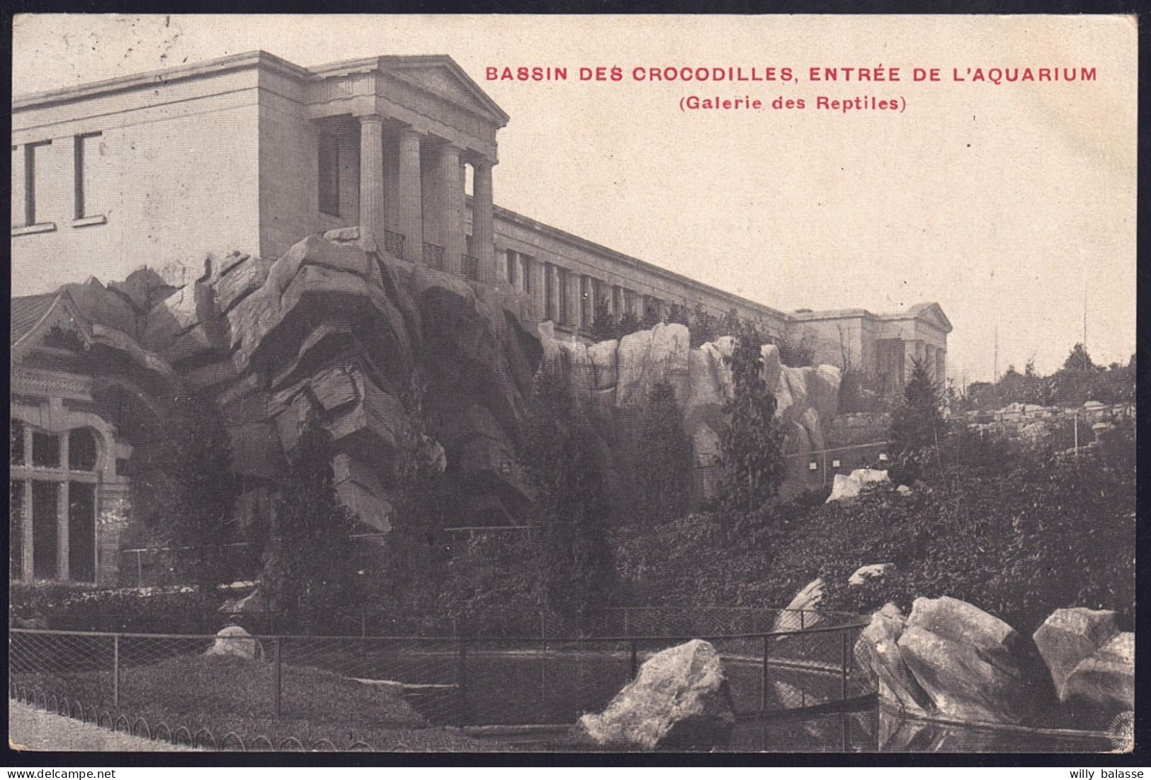 +++ CPA - ANTWERPEN - ANVERS - Jardin Zoologique - Zoo - Bassin Des Crocodiles // - Antwerpen