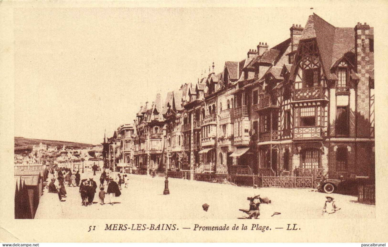 MERS LES BAINS - PROMENADE DE LA PLAGE - Mers Les Bains