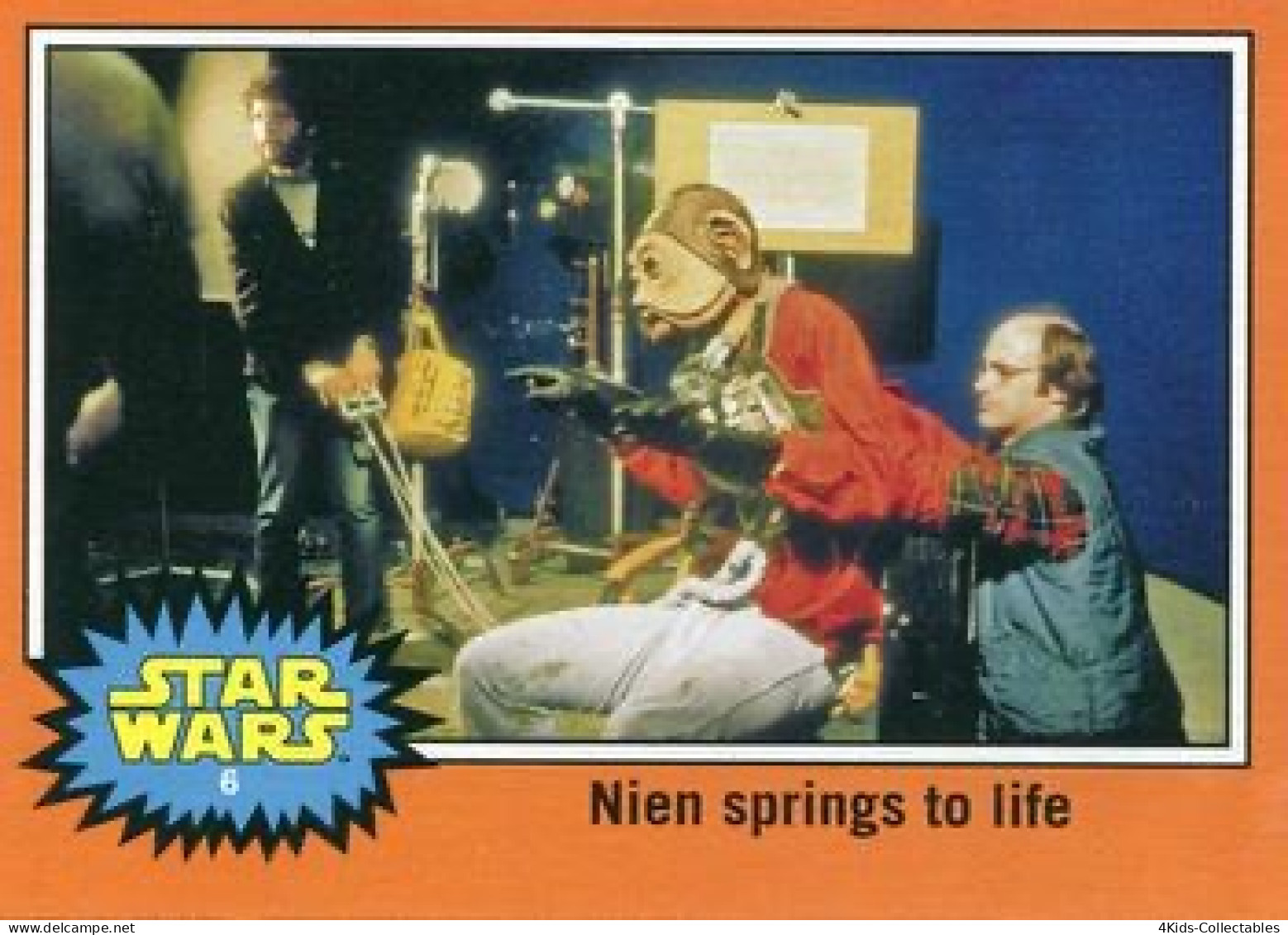 2015 Topps STAR WARS Journey To The Force Awakens "Behind The Scenes" 6 Nien Springs To Life - Star Wars