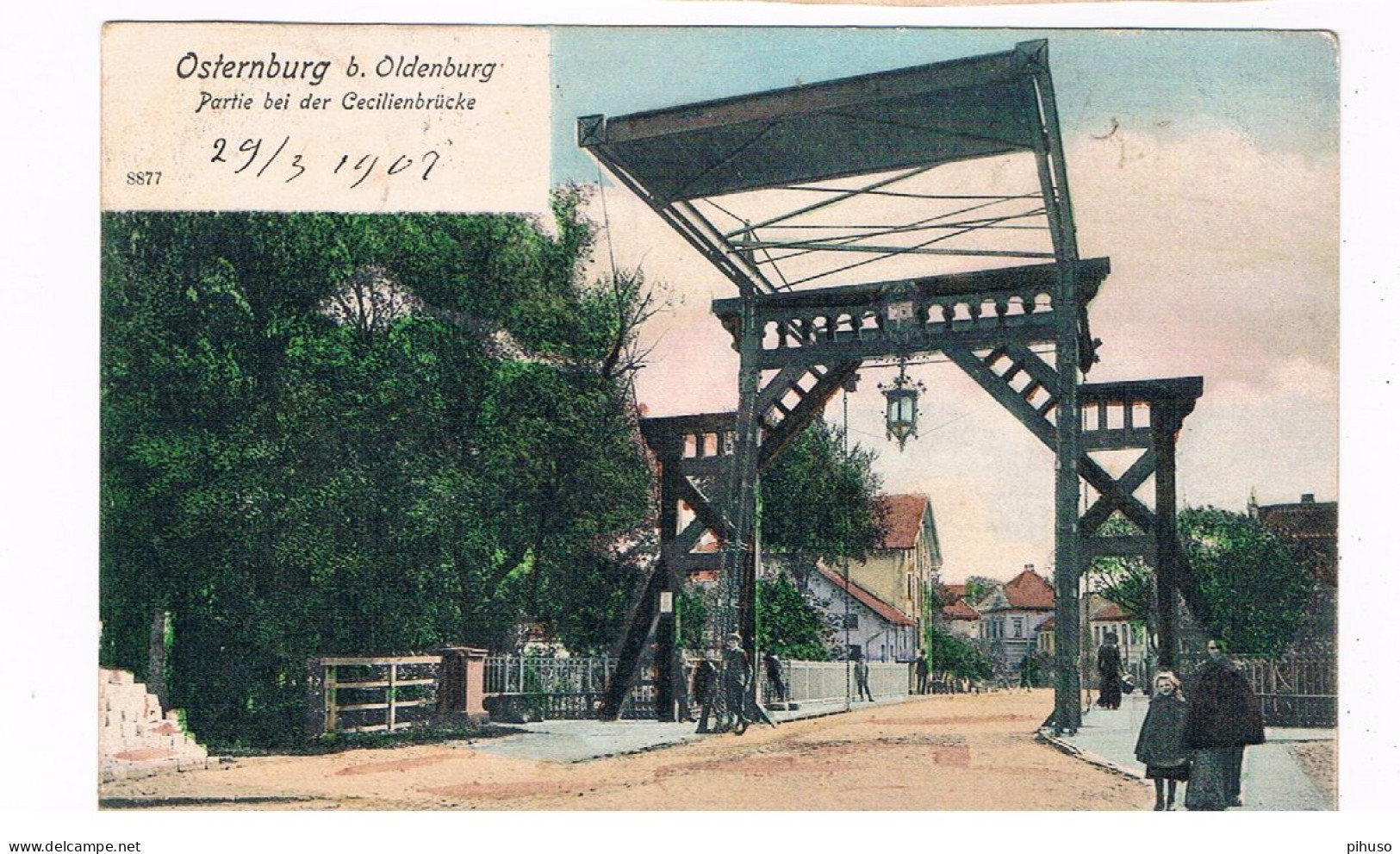 D-17066  OSTERNBURG : Partie Bei Der Cecilienbrücke - Oldenburg