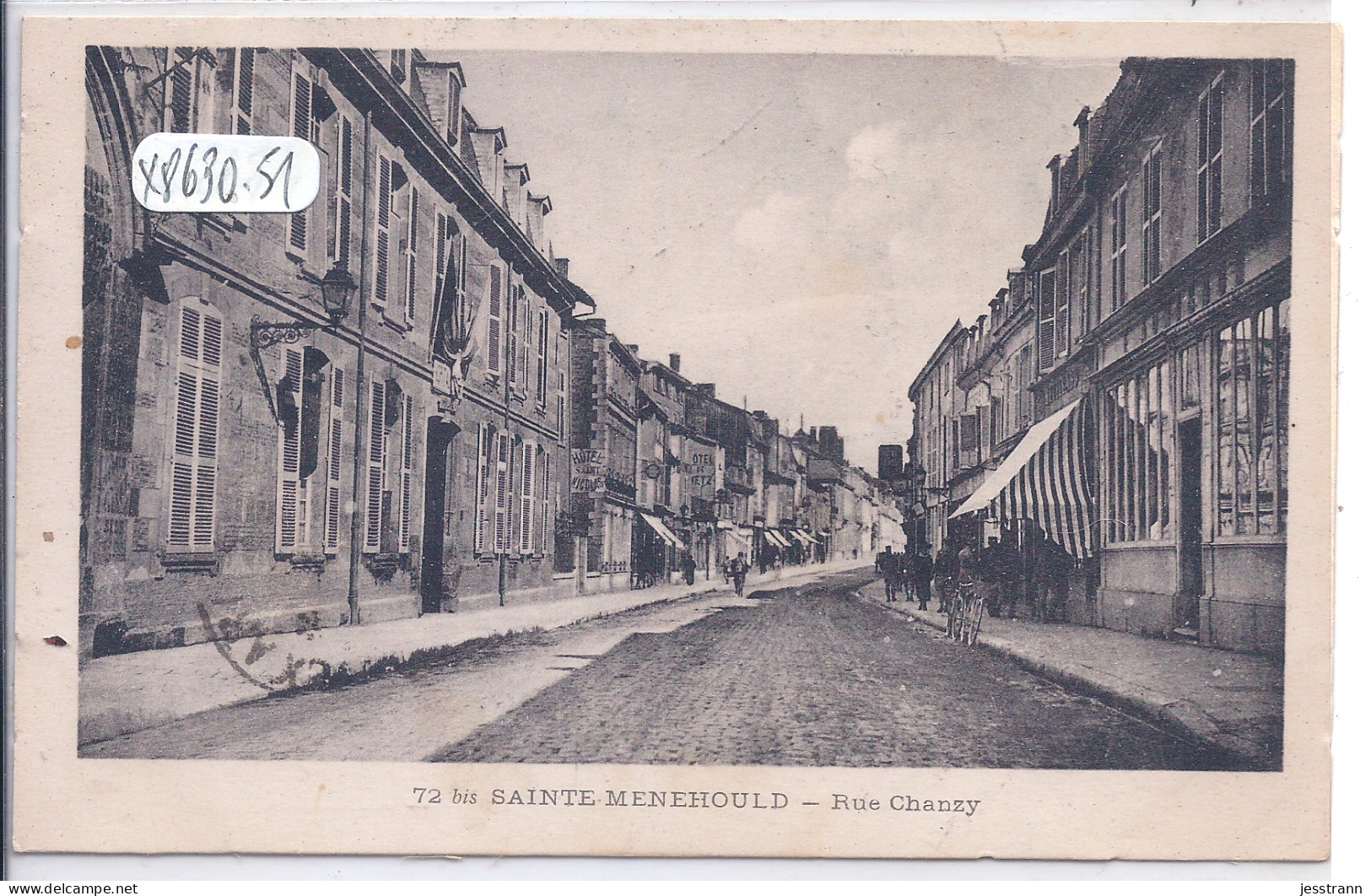 SAINTE-MEHEHOULD- RUE CHANZY- - Sainte-Menehould