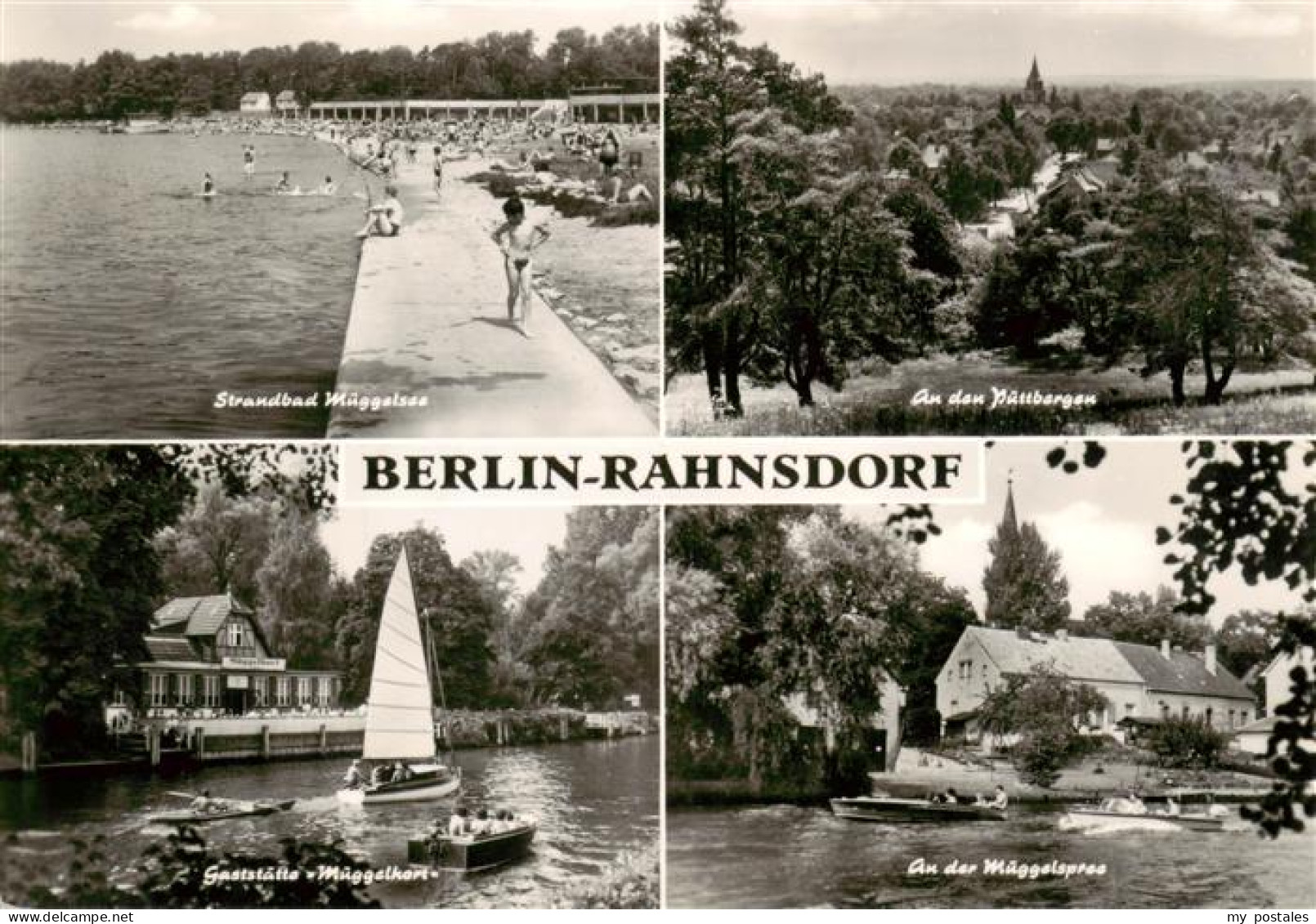 73884249 Rahnsdorf Berlin Strandbad Mueggelsee Gaststaette Mueggelhort Puttberg  - Andere & Zonder Classificatie