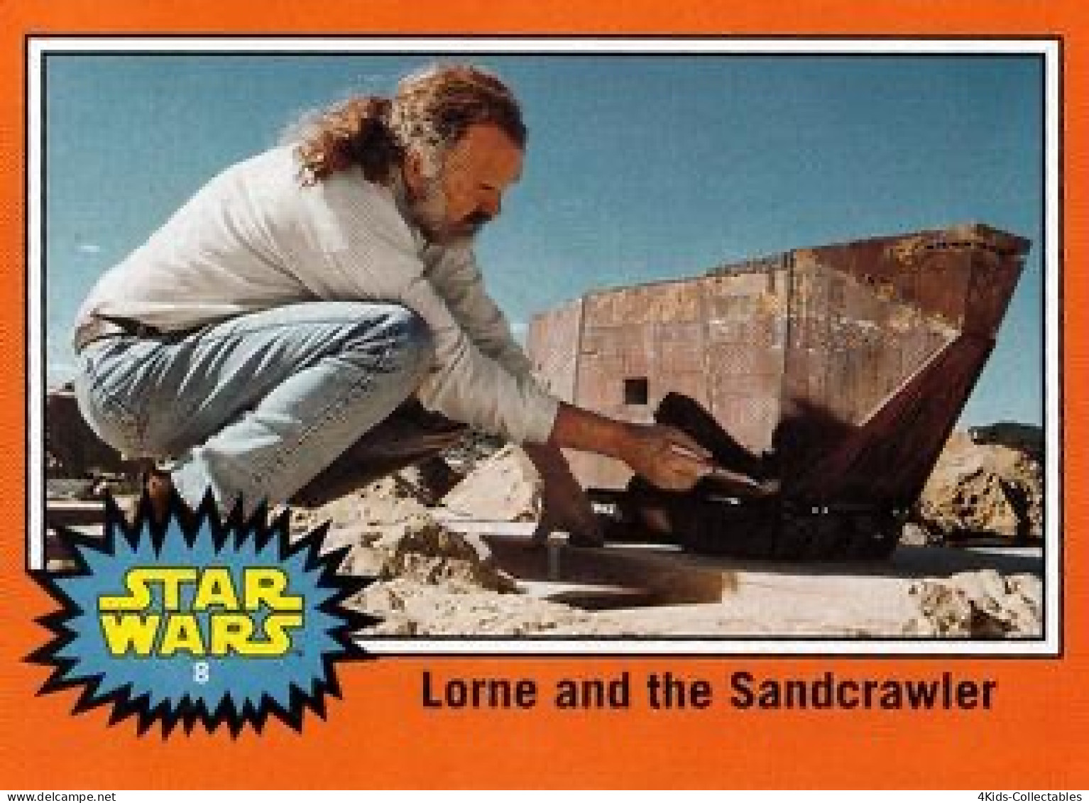 2015 Topps STAR WARS Journey To The Force Awakens "Behind The Scenes" 8 Lorne And The Sandcrawler - Star Wars