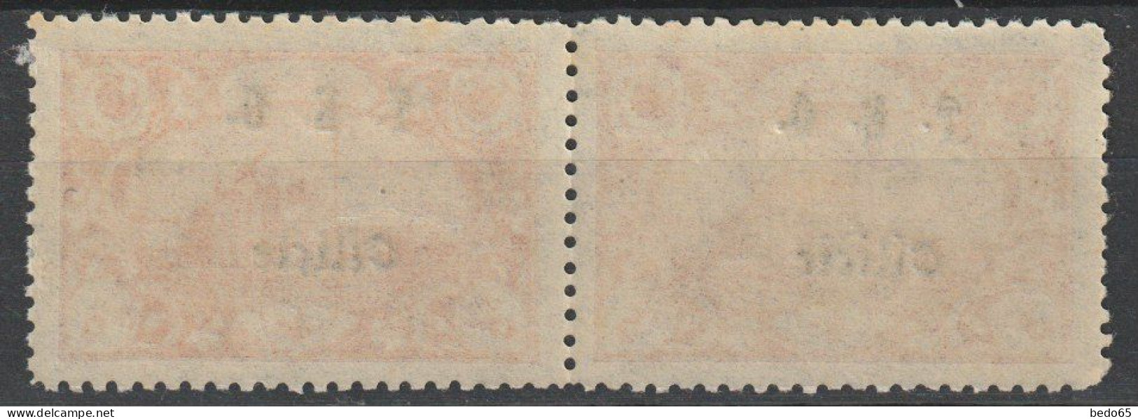 CILICIE N° 60 VARIETEE CILICLE TENANT A NORMAL  NEUF** TTB SANS CHARNIERE - Unused Stamps