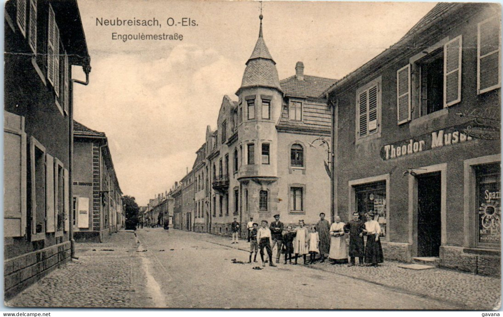 68 NEUBREISACH - EngoulemestraBe - Neuf Brisach