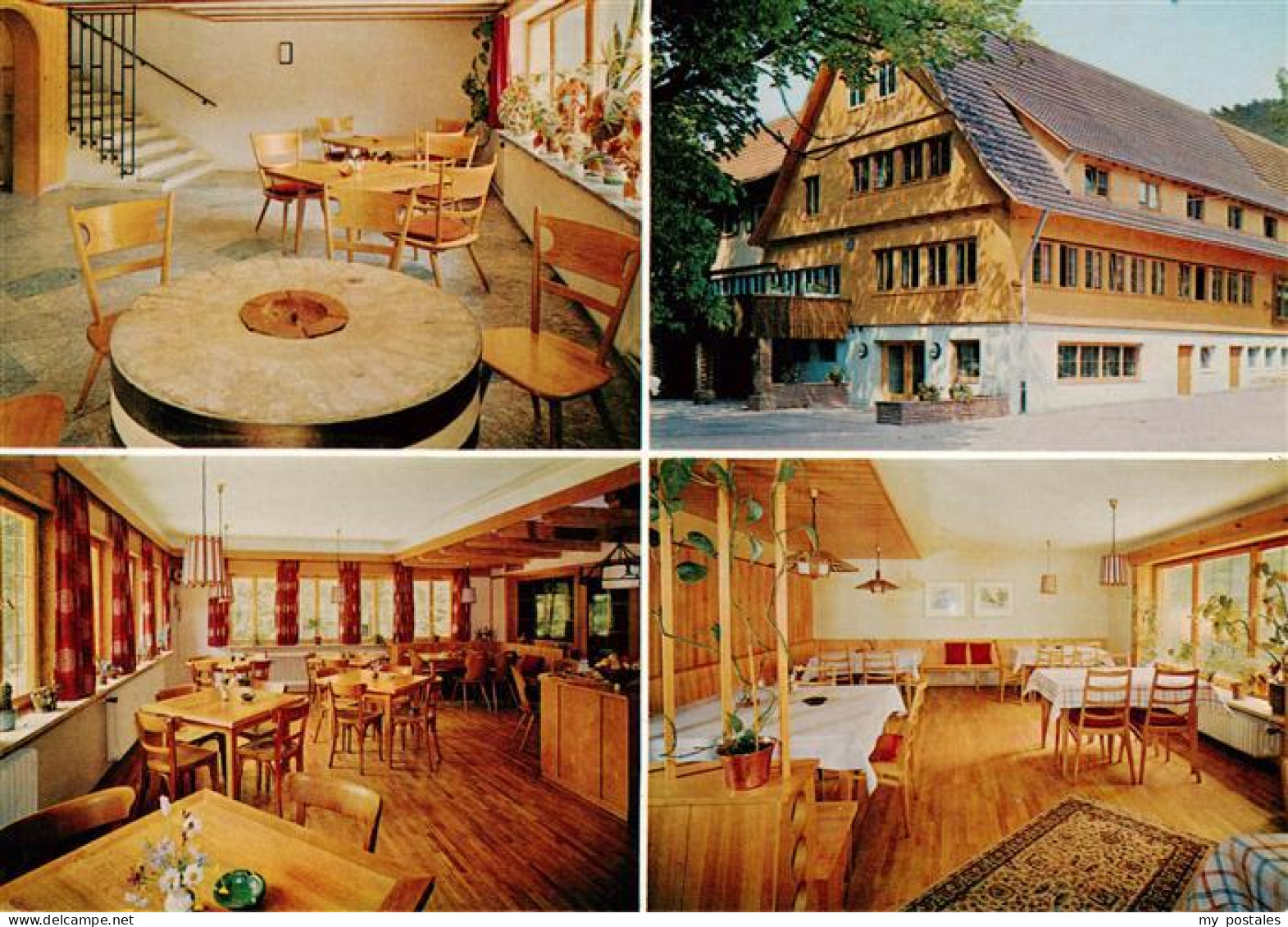 73884196 Ehlenbogen Alpirsbach Gasthof Pension Mittlere Muehle Gastraum  - Alpirsbach