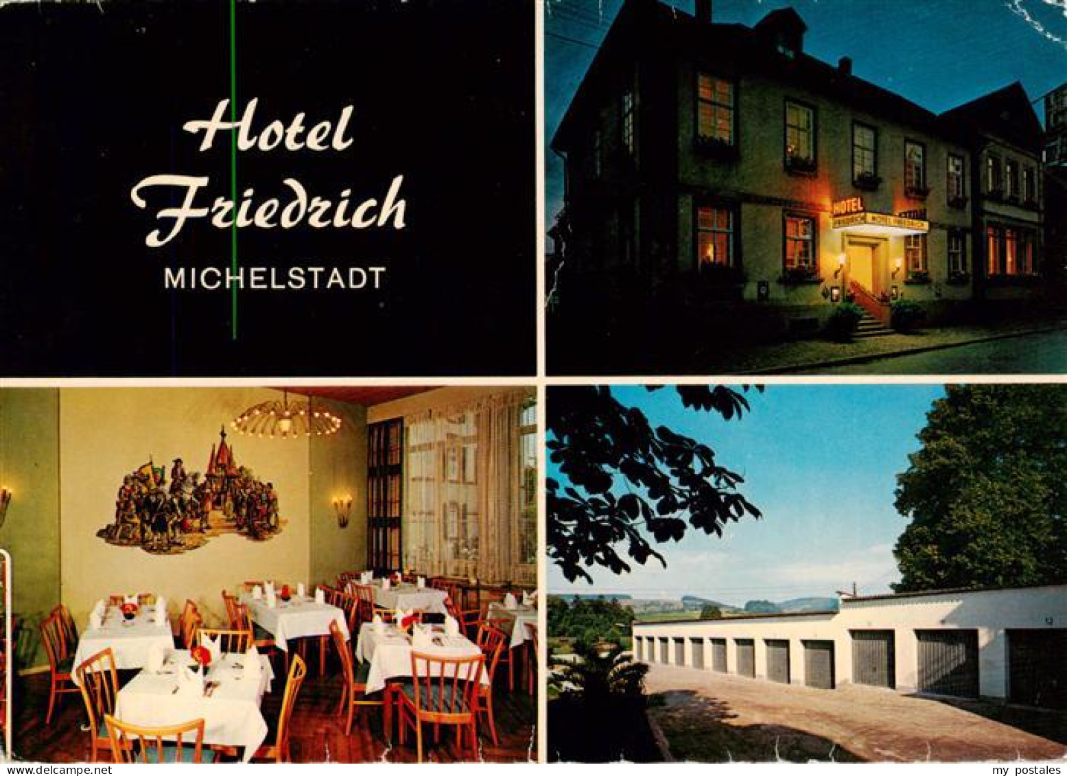 73884184 Michelstadt Hotel Friedrich Gaststube Garagen Michelstadt - Michelstadt