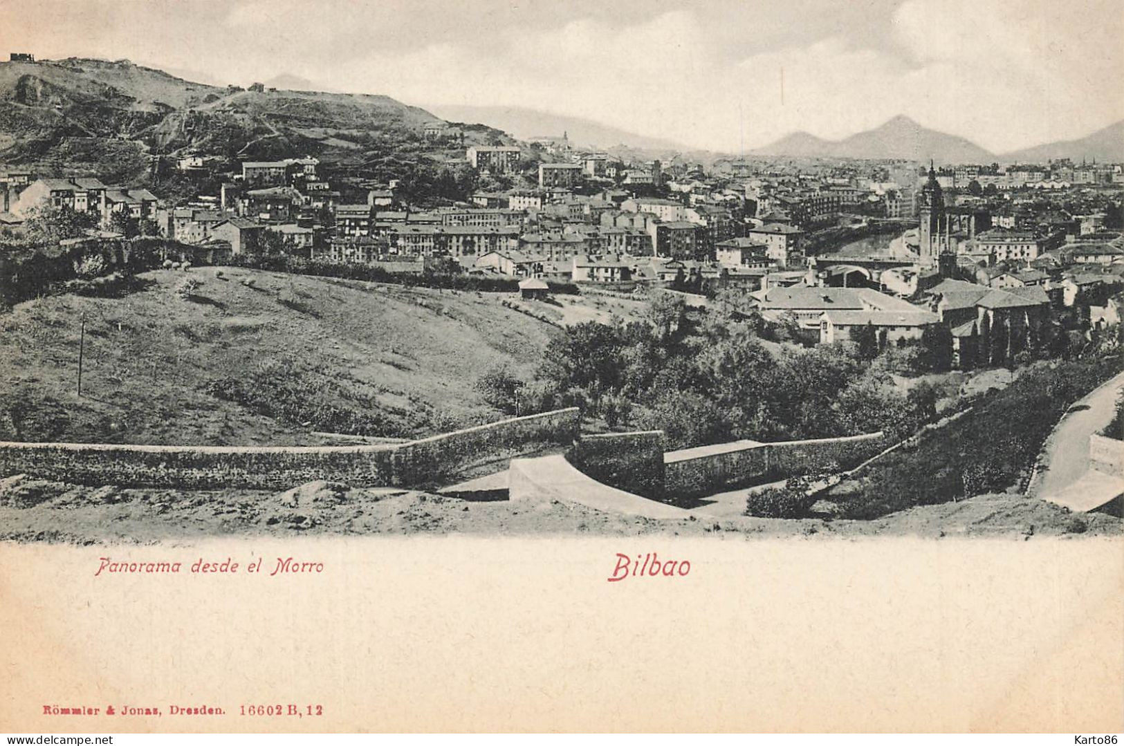 Bilbao * Panorama Desde El Morro * Espana Vizcaya - Vizcaya (Bilbao)