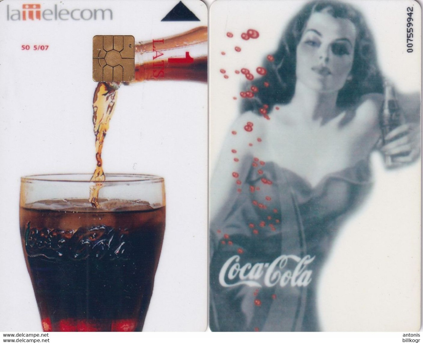 LATVIA - Coca Cola, Tirage %50, 05/07, Mint - Letonia