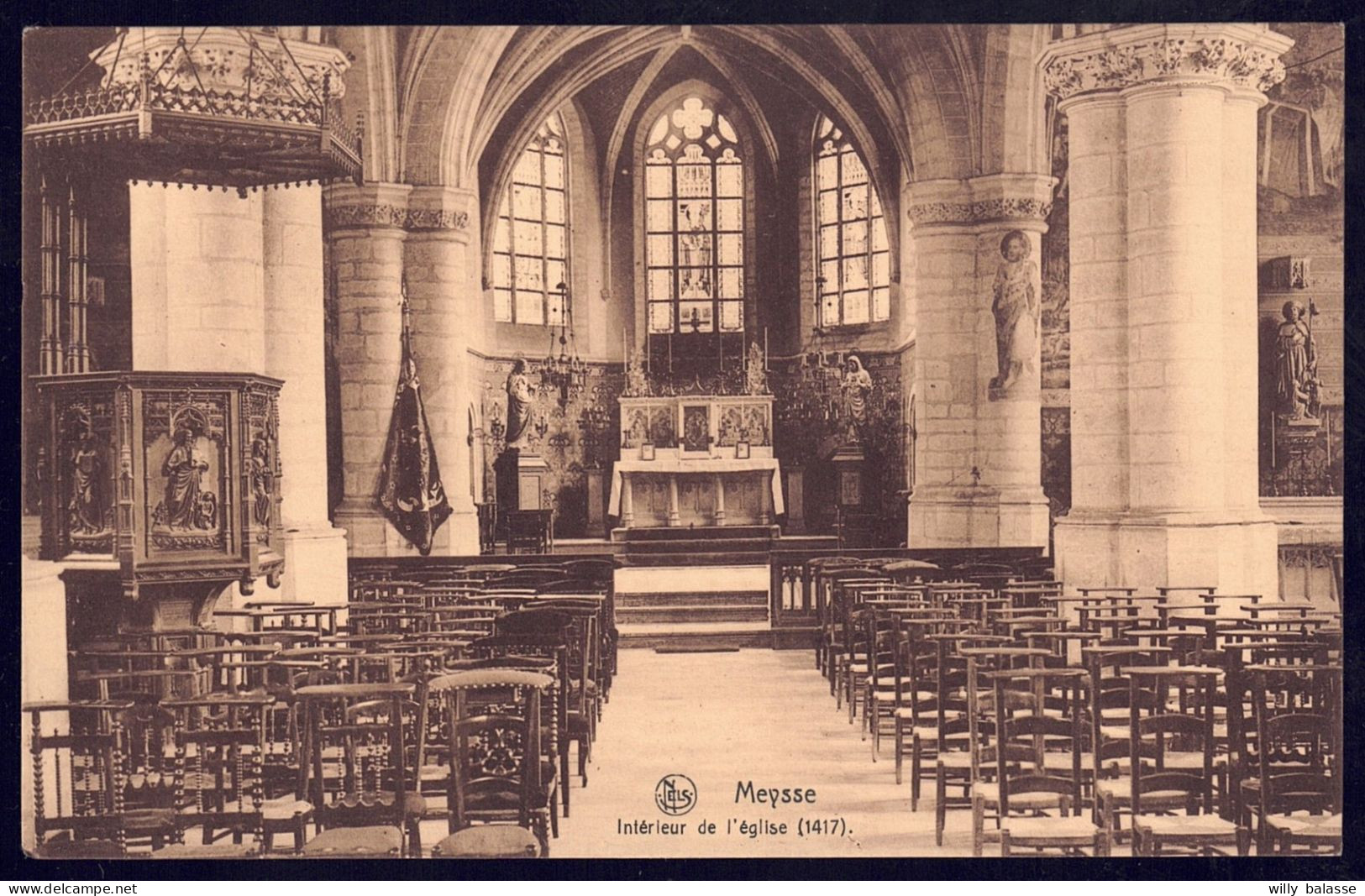 +++ CPA - MEISE - MEYSSE - Intérieur De L'Eglise   // - Meise