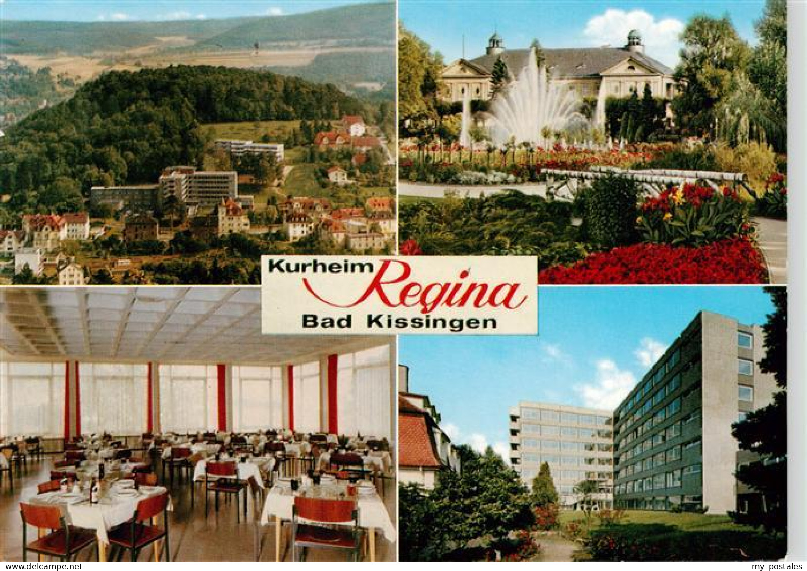 73884105 Bad Kissingen Kurheim Regina Park Speisesaal Panorama Bad Kissingen - Bad Kissingen