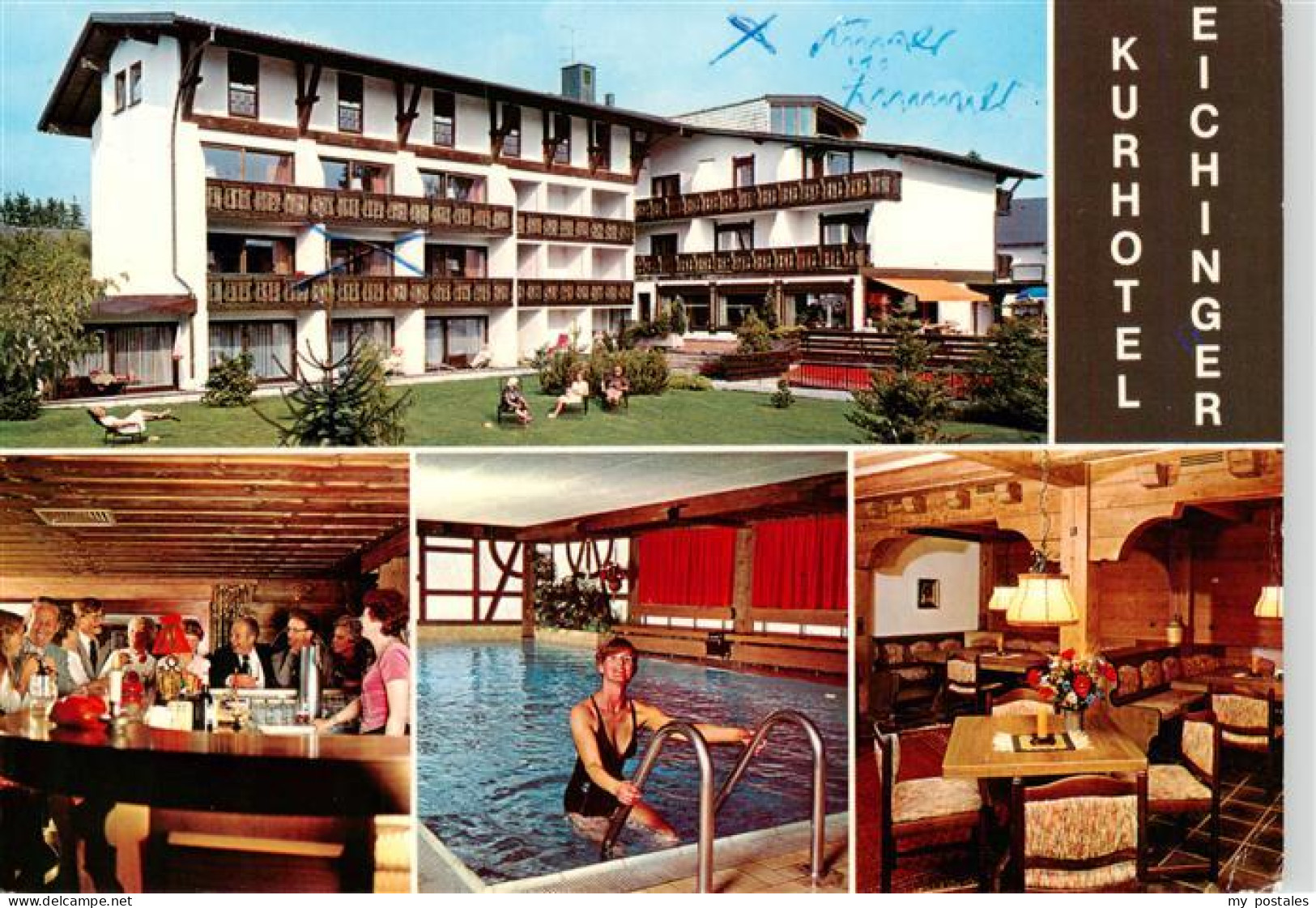 73884100 Bad Woerishofen Kurhotel Eichinger Bar Gastraum Hallenbad Bad Woerishof - Bad Woerishofen