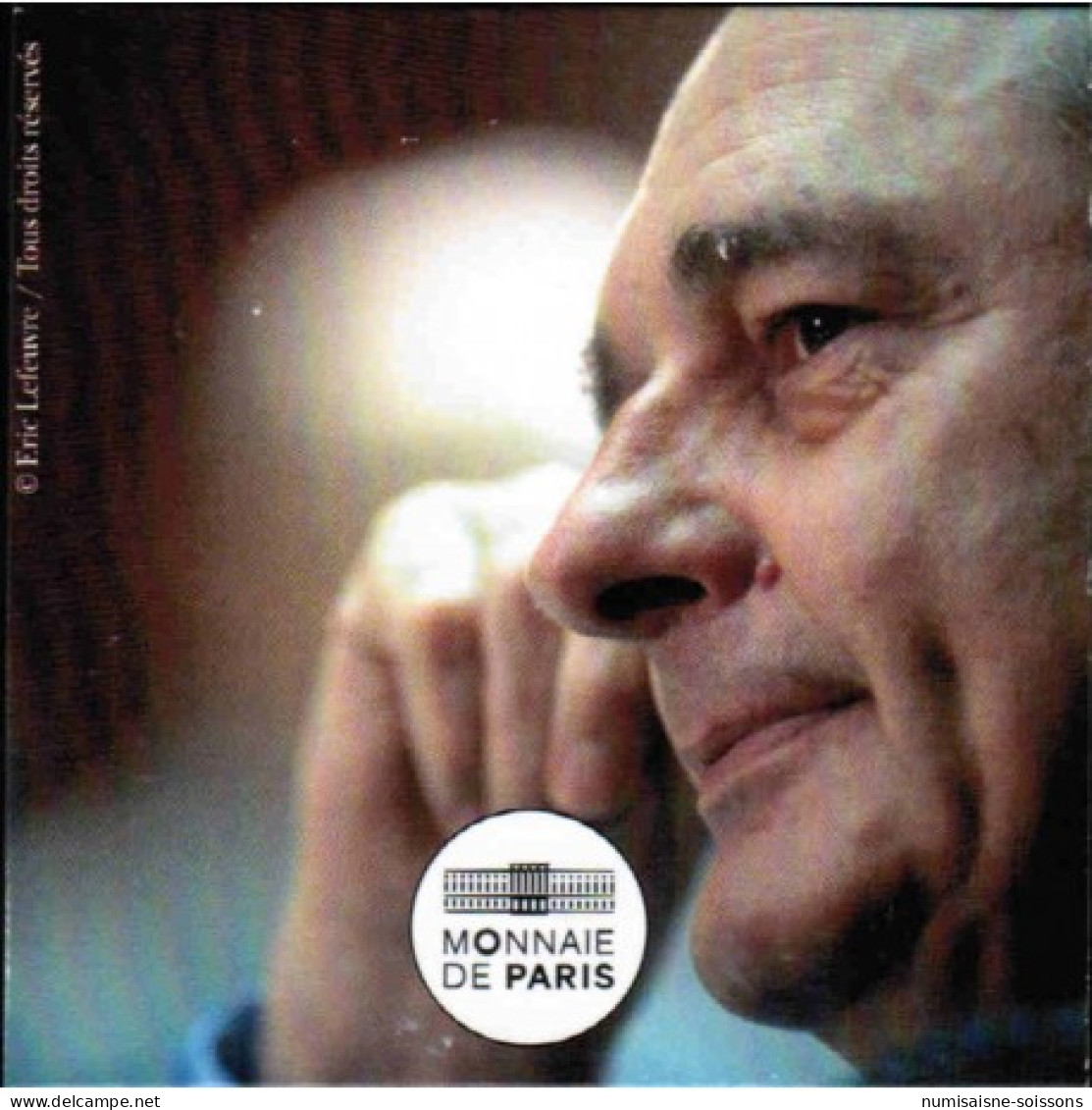 FRANCE - 2 EURO 2022 - JACQUES CHIRAC - BE - France