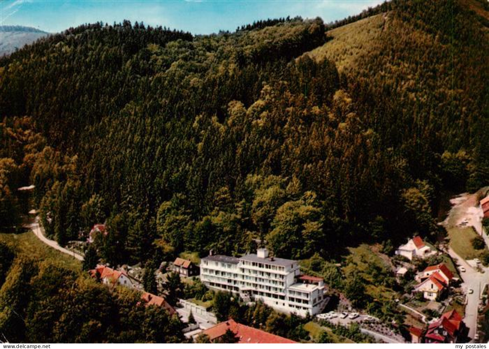 73883950 Bad Lauterberg Kneipp Sanatorium Dr Von Plachy Fliegeraufnahme Bad Laut - Bad Lauterberg