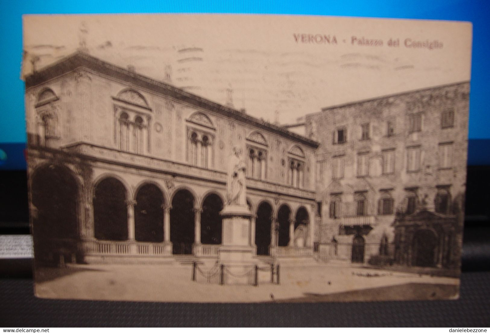 Verona Palazzo Del Consiglio Viaggiata 1923 - Verona