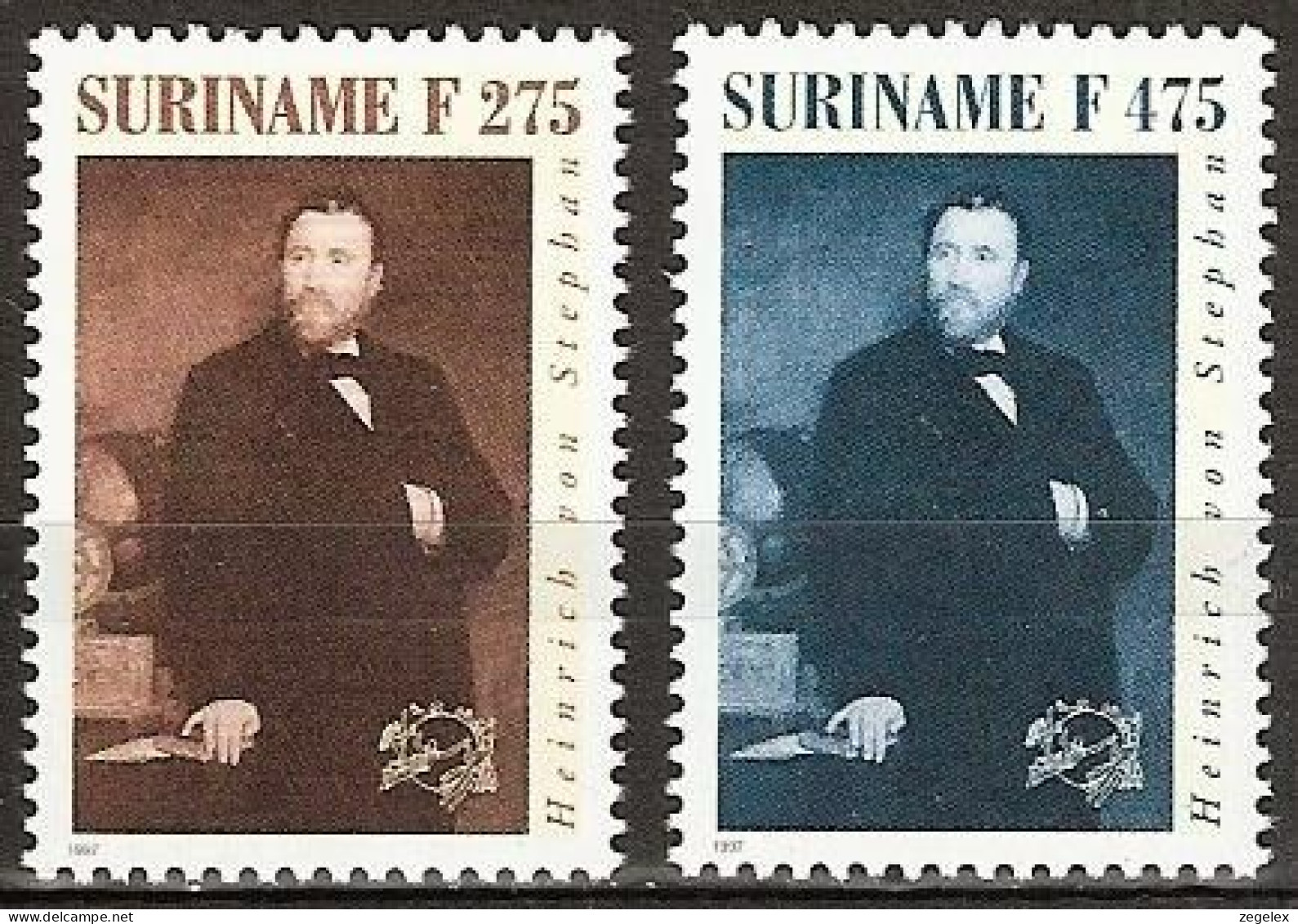 Suriname 1997 Heinrich Von Stephan MNH/**/Postfris - Suriname