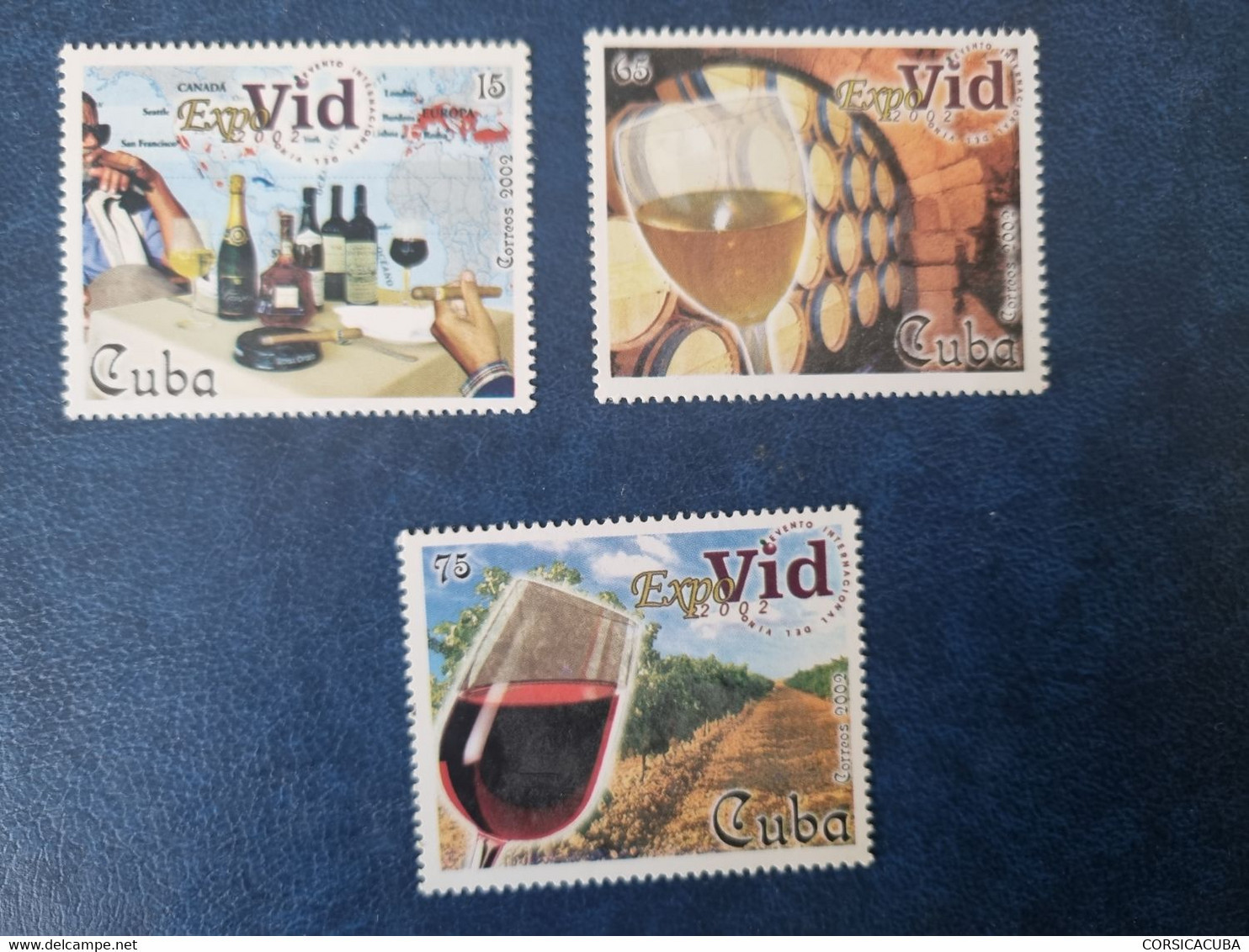 CUBA  NEUF   2002    EXPO.  VID  //  PARFAIT  ETAT  //  1er  CHOIX  // - Unused Stamps