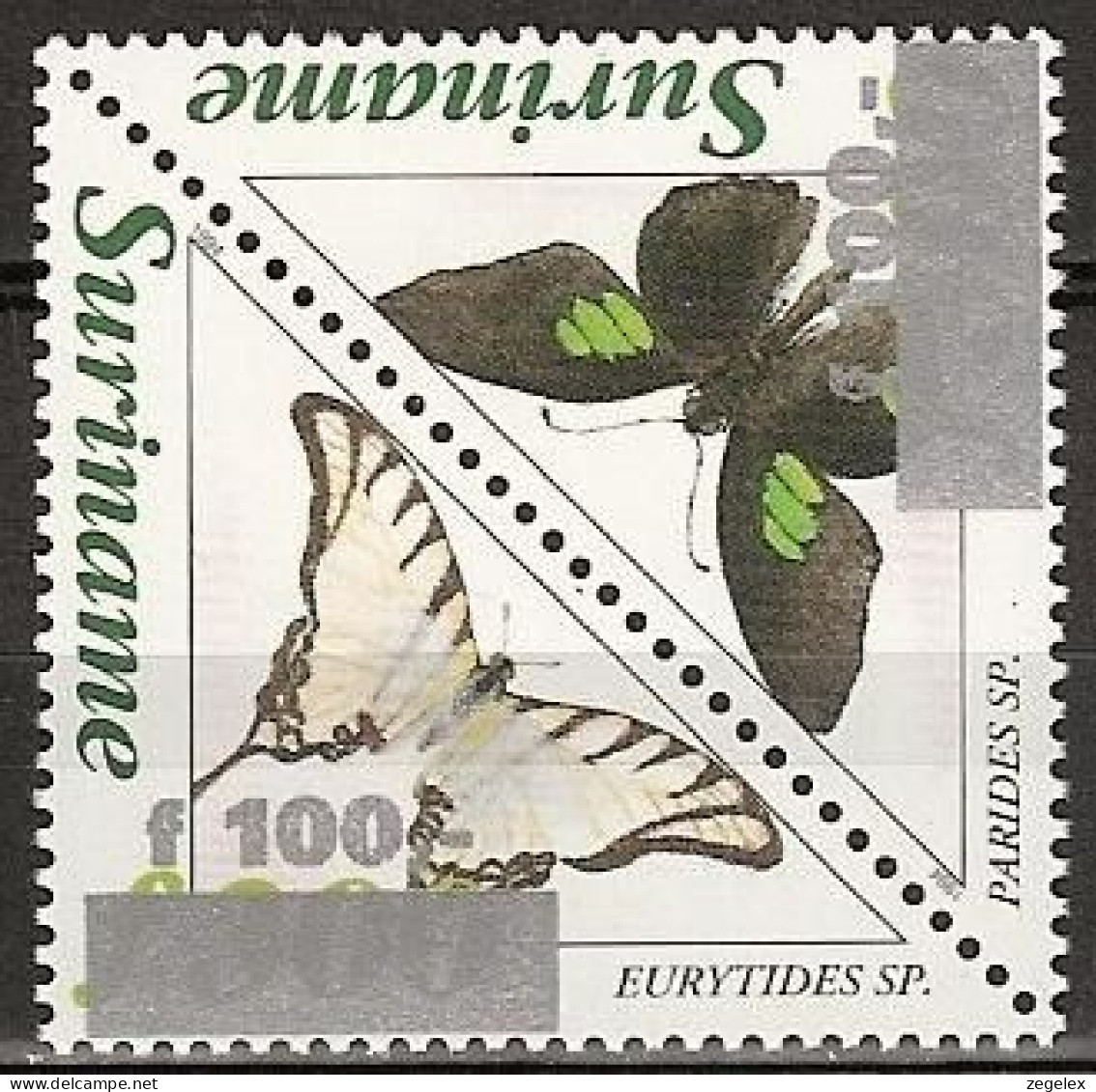 Suriname 1997 Vlinders, Butterflies MNH/**/Postfris - Suriname