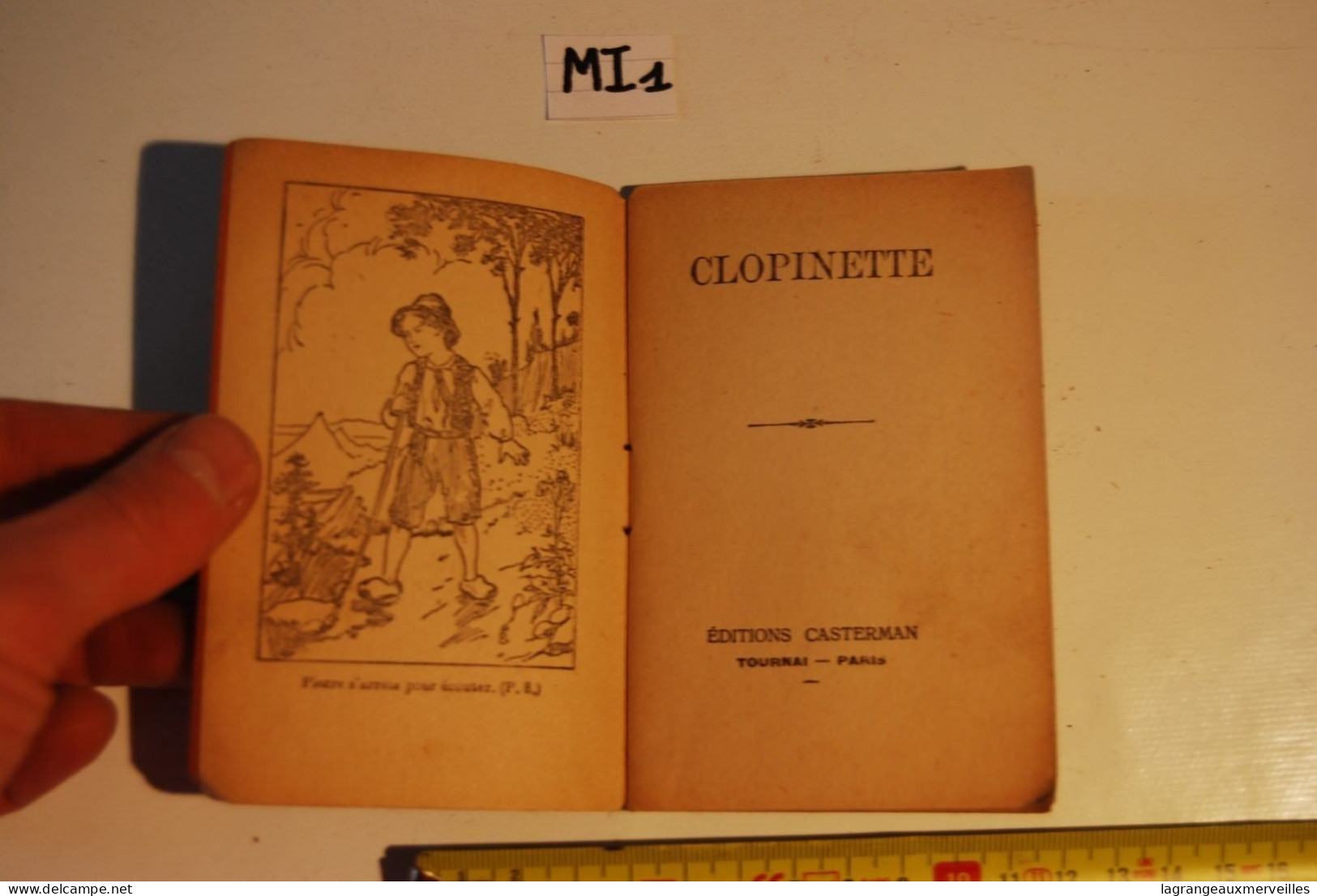 MI1 Ancien Livre - Clopinette - Casterman - Godsdienst