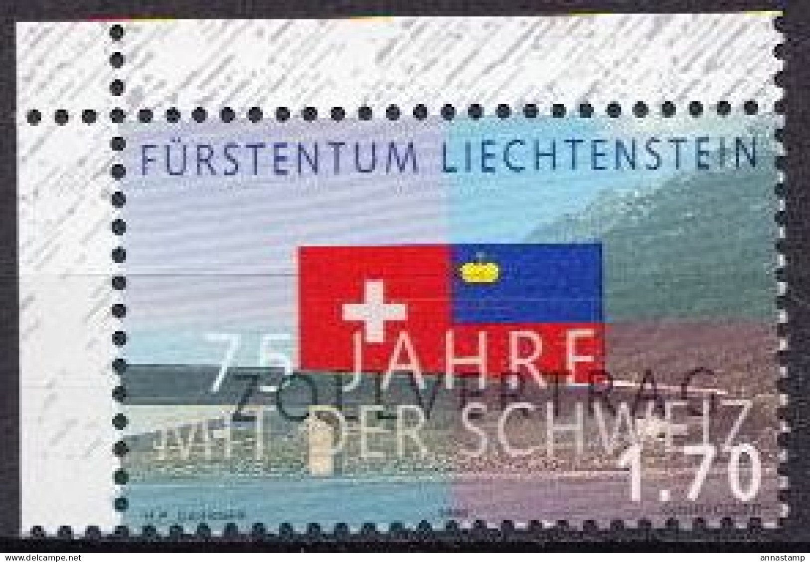 Liechtenstein MNH Stamp - Sellos